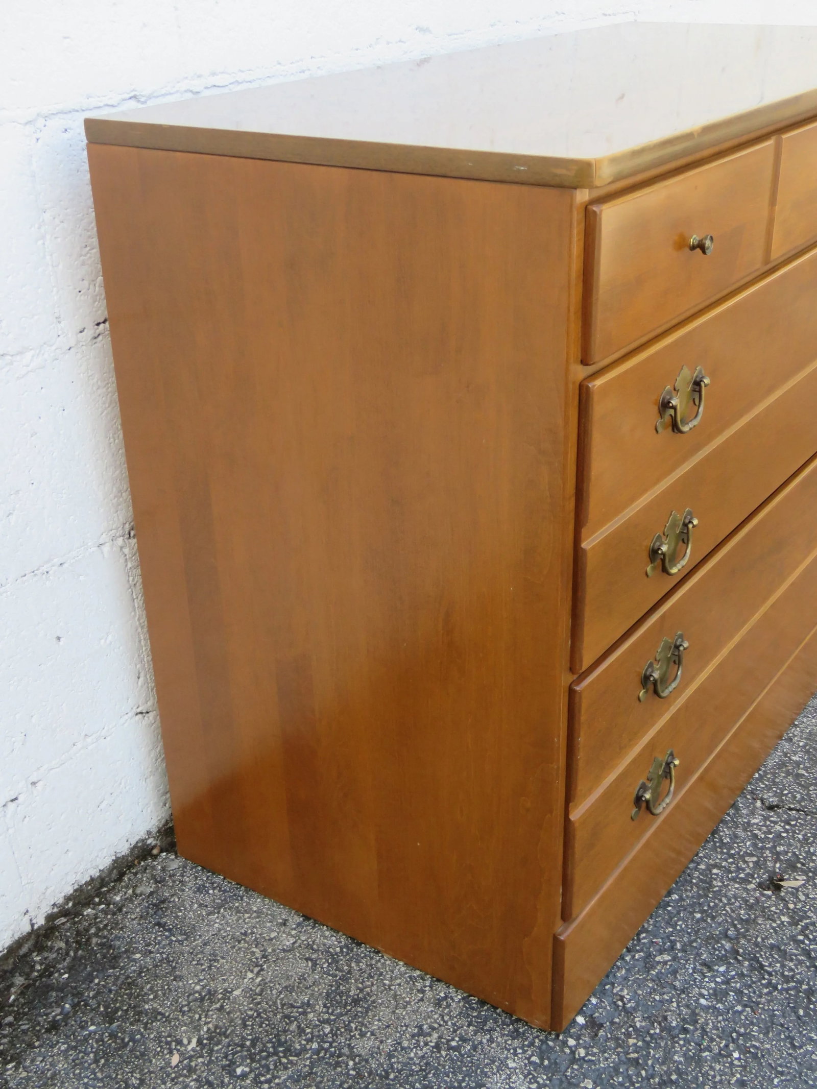 Ethan Allen Maple Low Dresser Bathroom Vanity 6108 - 13