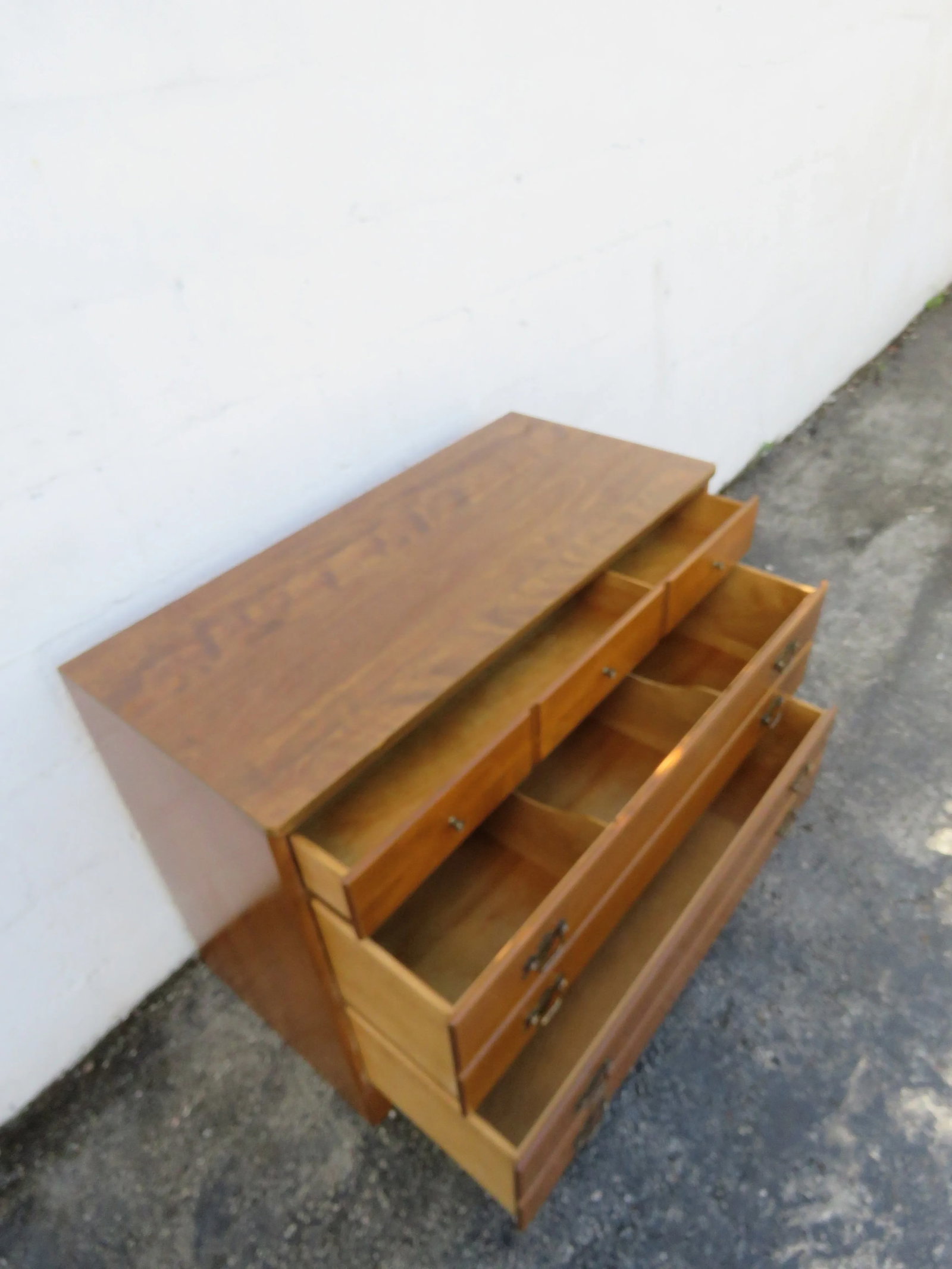 Ethan Allen Maple Low Dresser Bathroom Vanity 6108 - 16