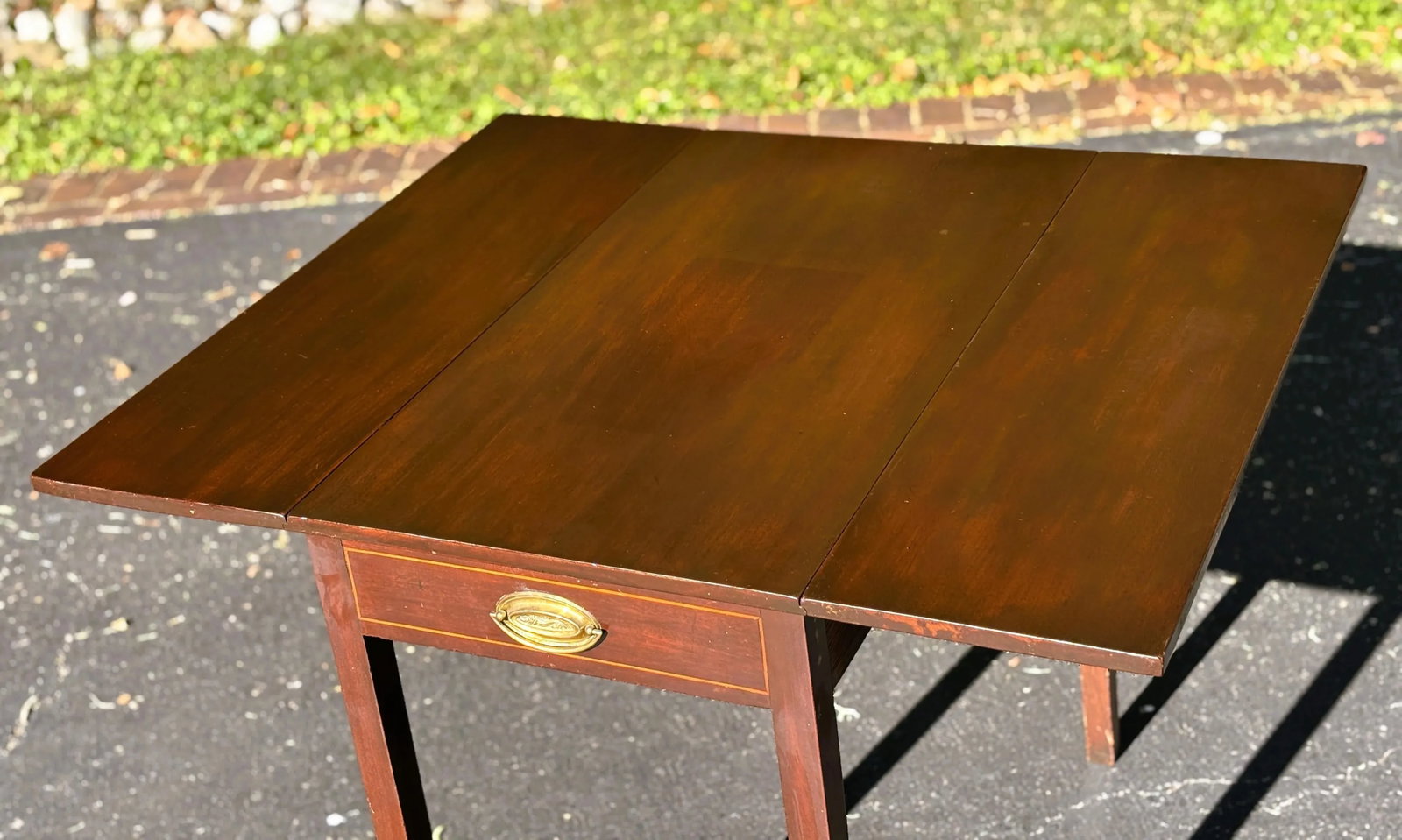 19th Century Federal Drop-Leaf Table - 3