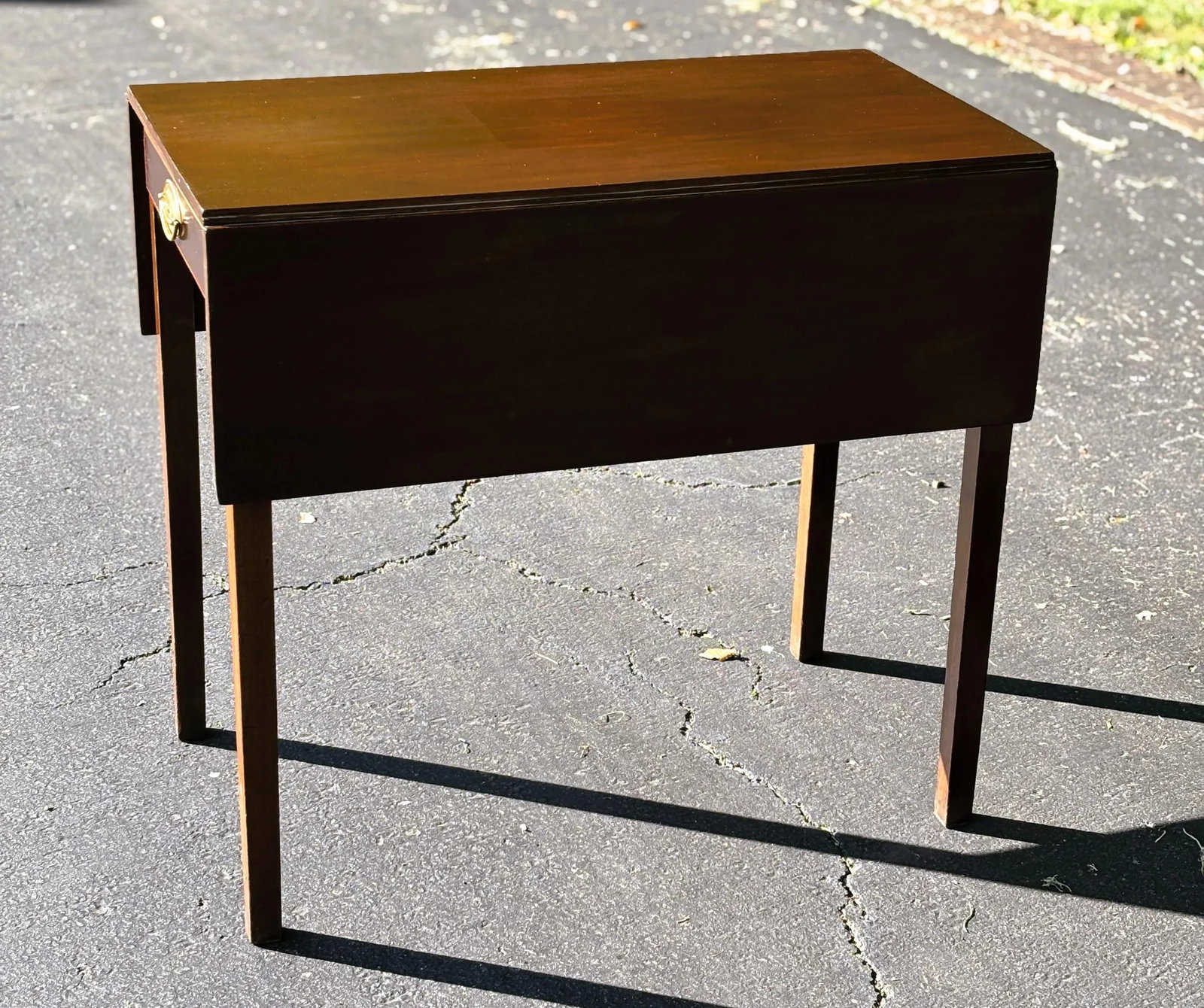 19th Century Federal Drop-Leaf Table - 6