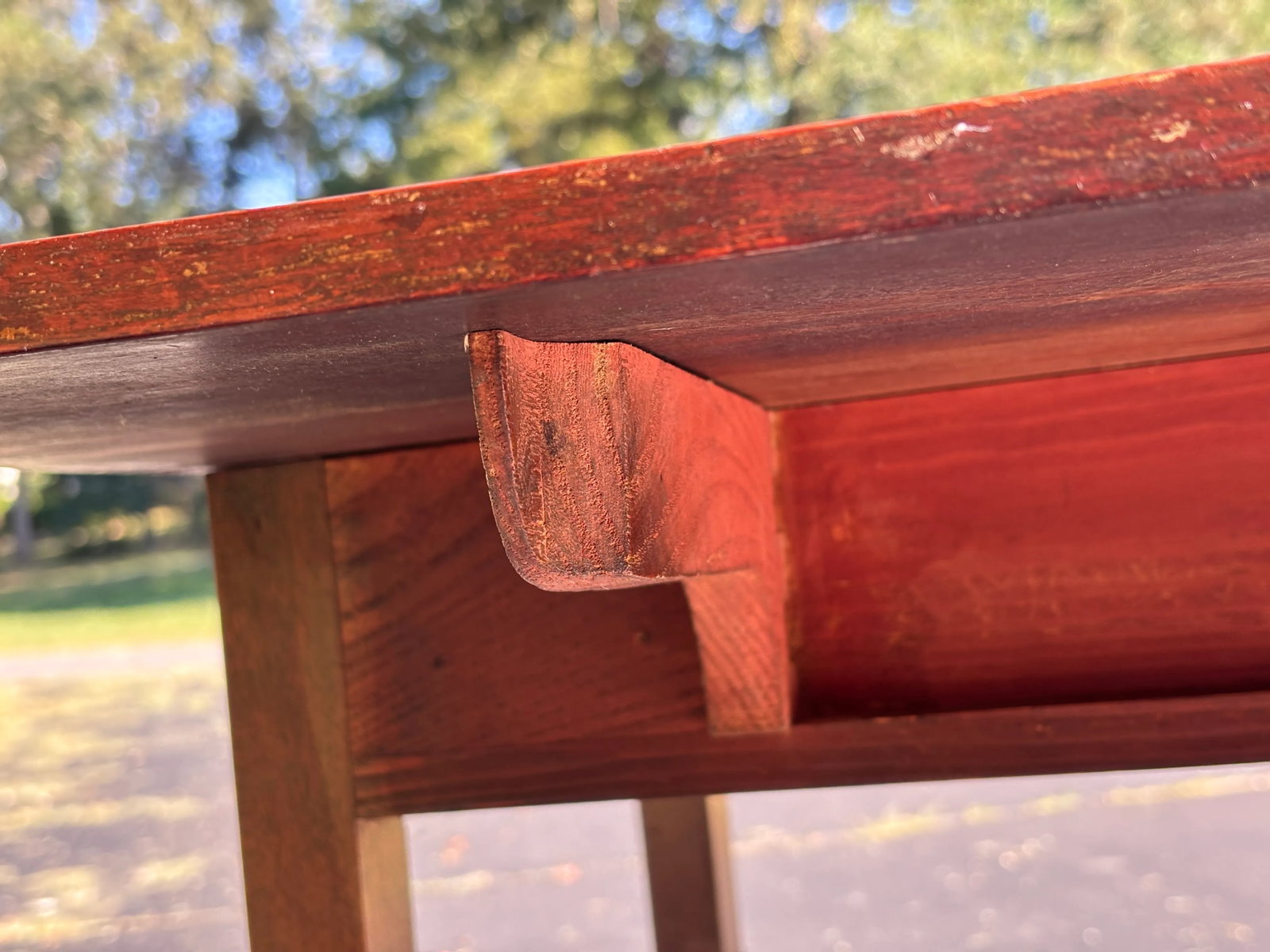 19th Century Federal Drop-Leaf Table - 8