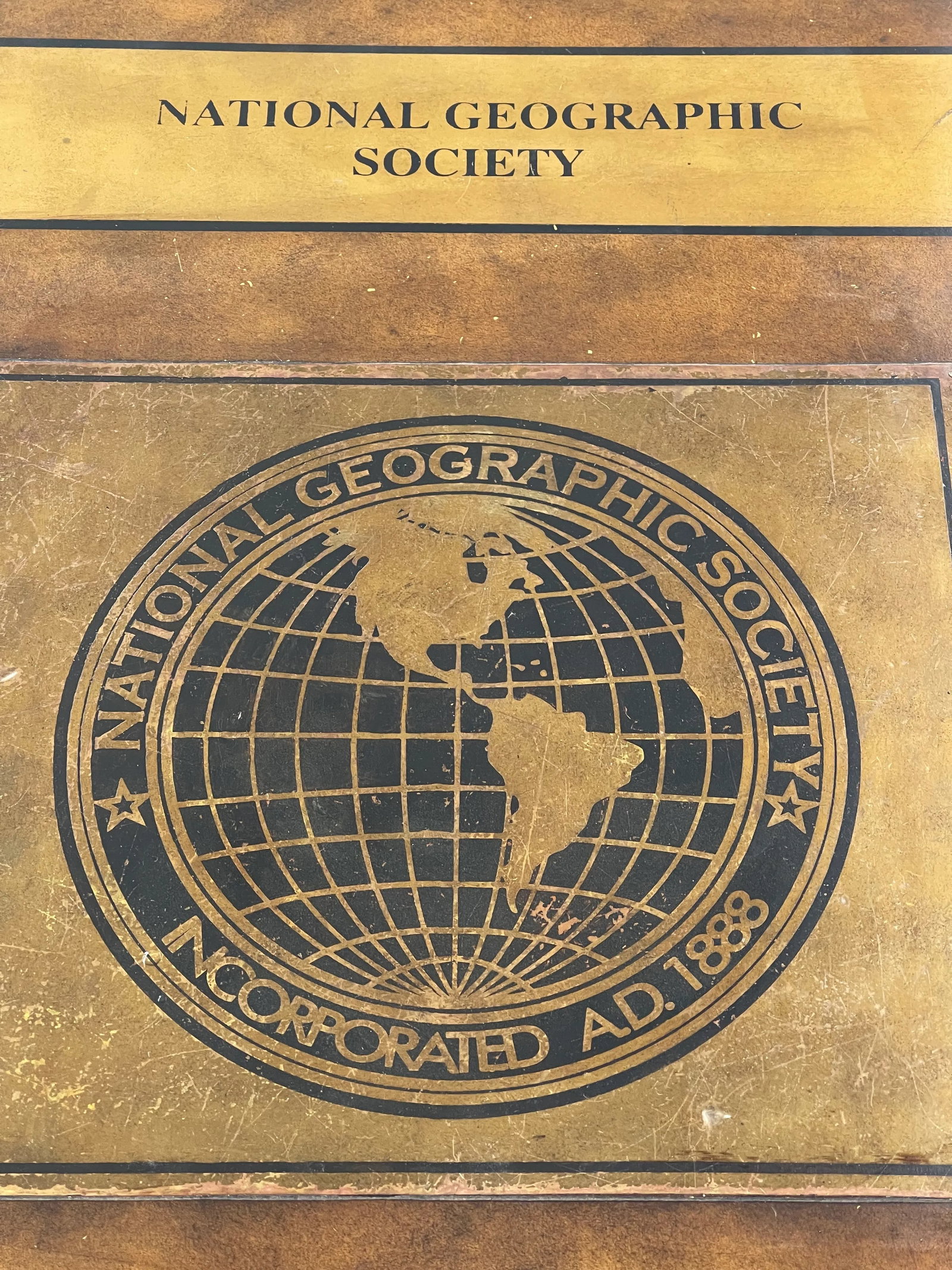 Gorgeous Maitland Smith National Geographic Library Table - 5