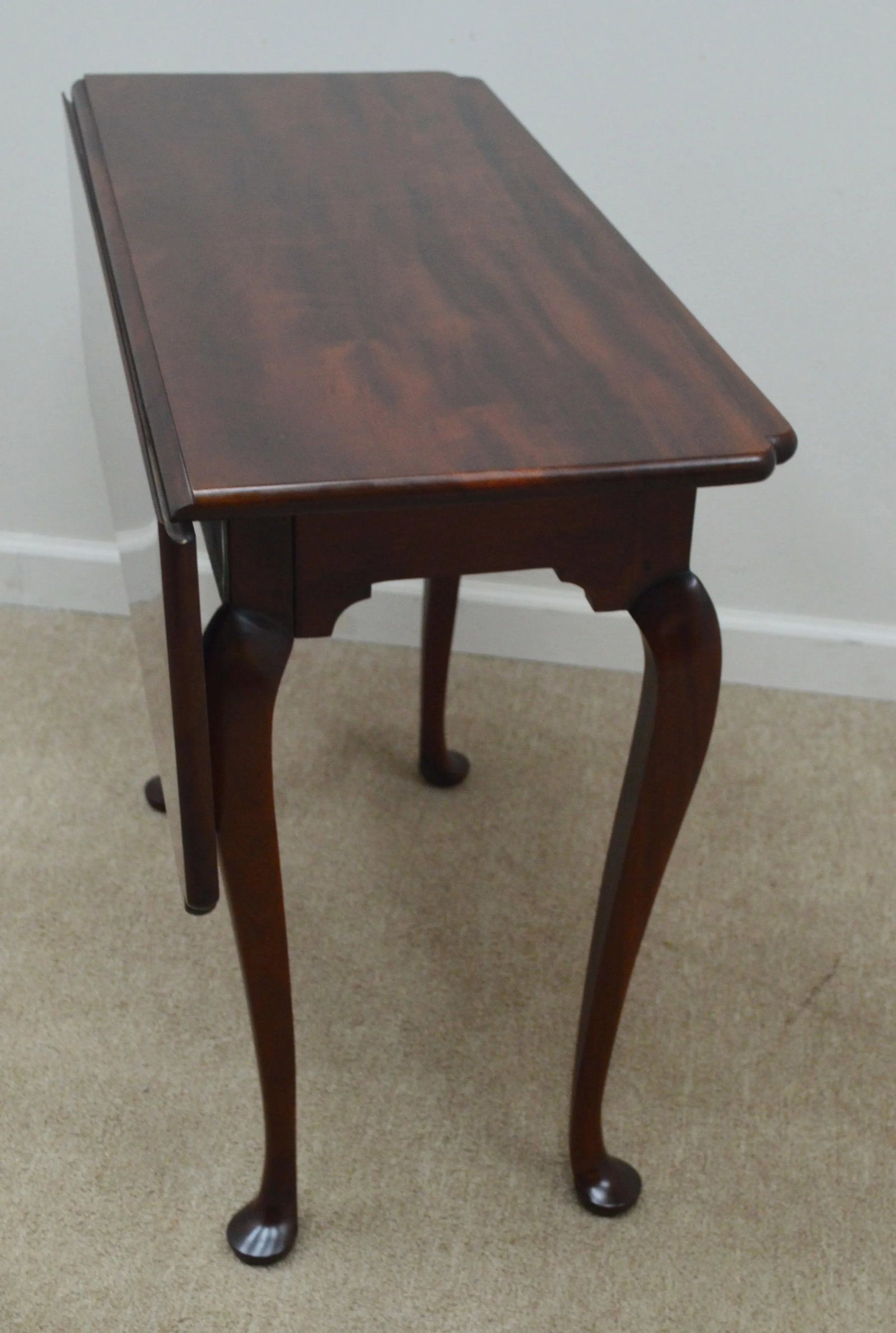 Stickley Colonial Williamsburg Drop Side Mahogany Table - 7