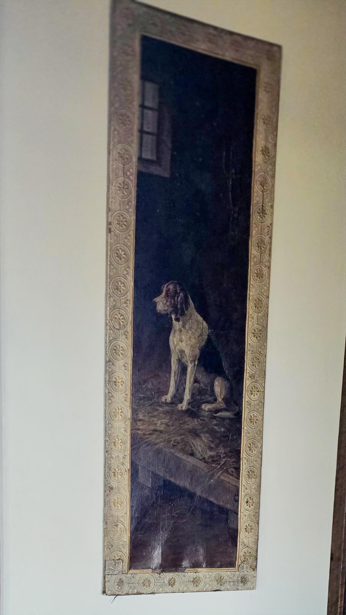 Mid 20th Century Pair of Dog Painted Panels - 2