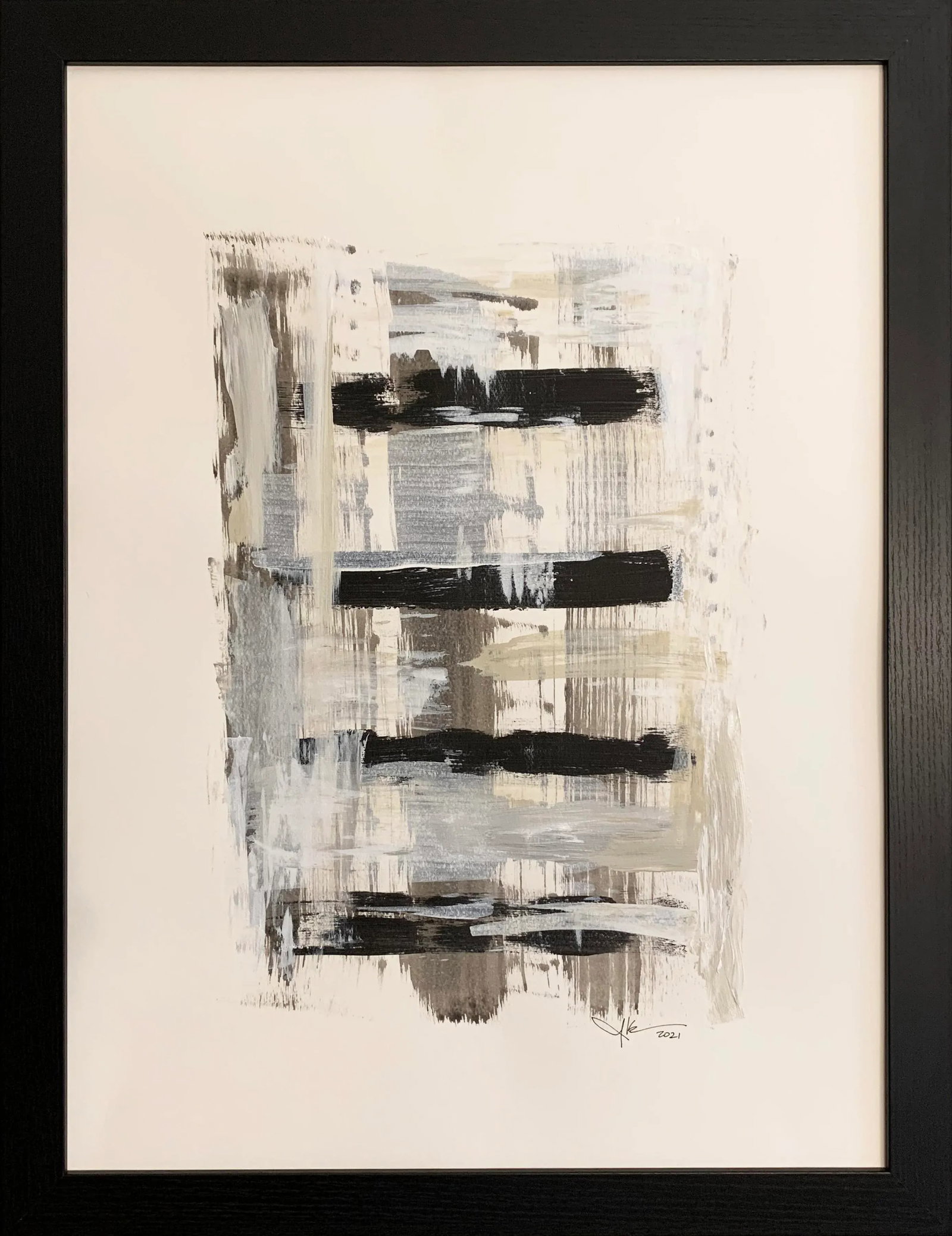 "Untitled 67" Contemporary Abstract Acrylic Painting by J. Kent Martin - 2