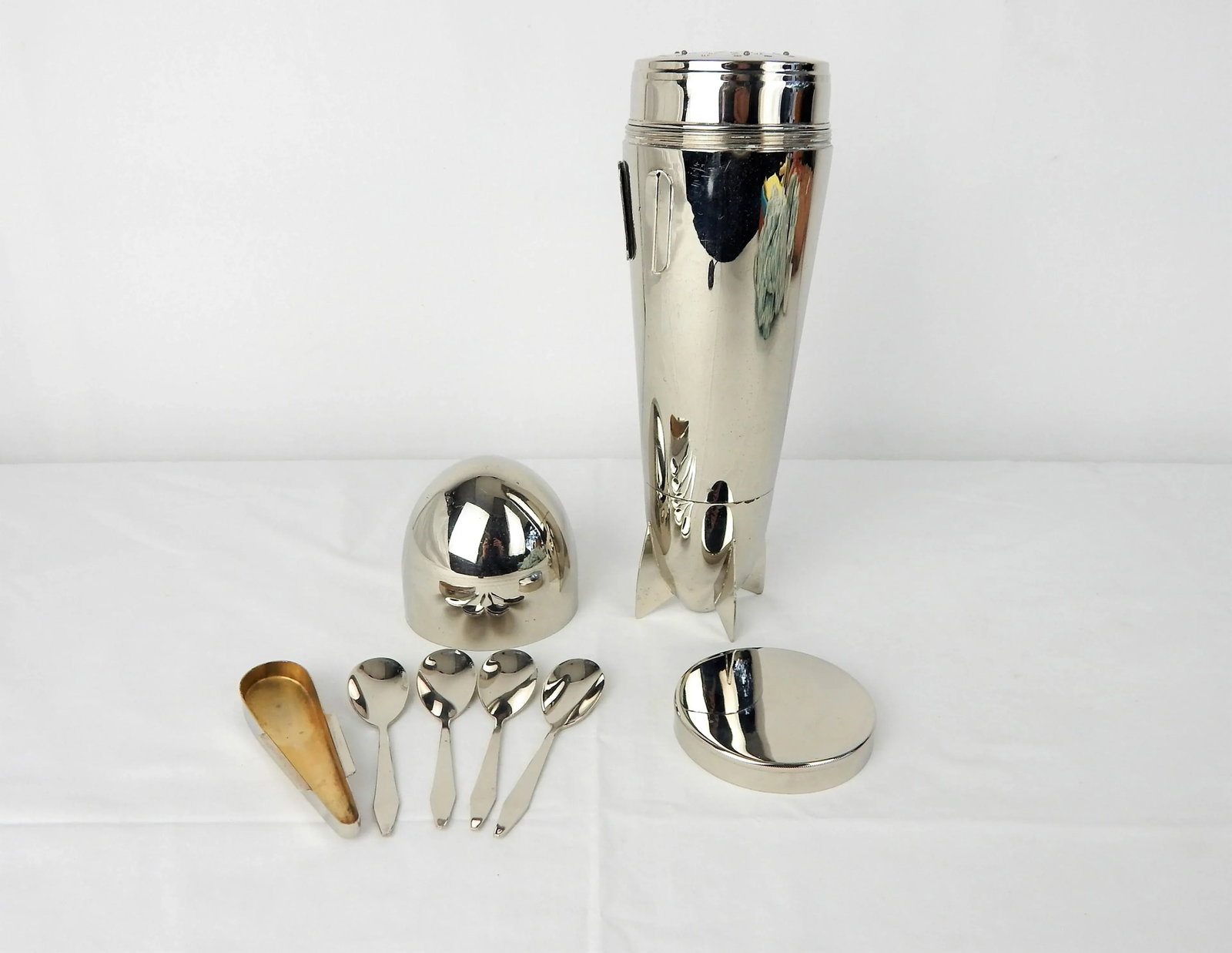 1928 "Zepplin" Cocktail Shaker Bar Set by j.a. Henkels - 5