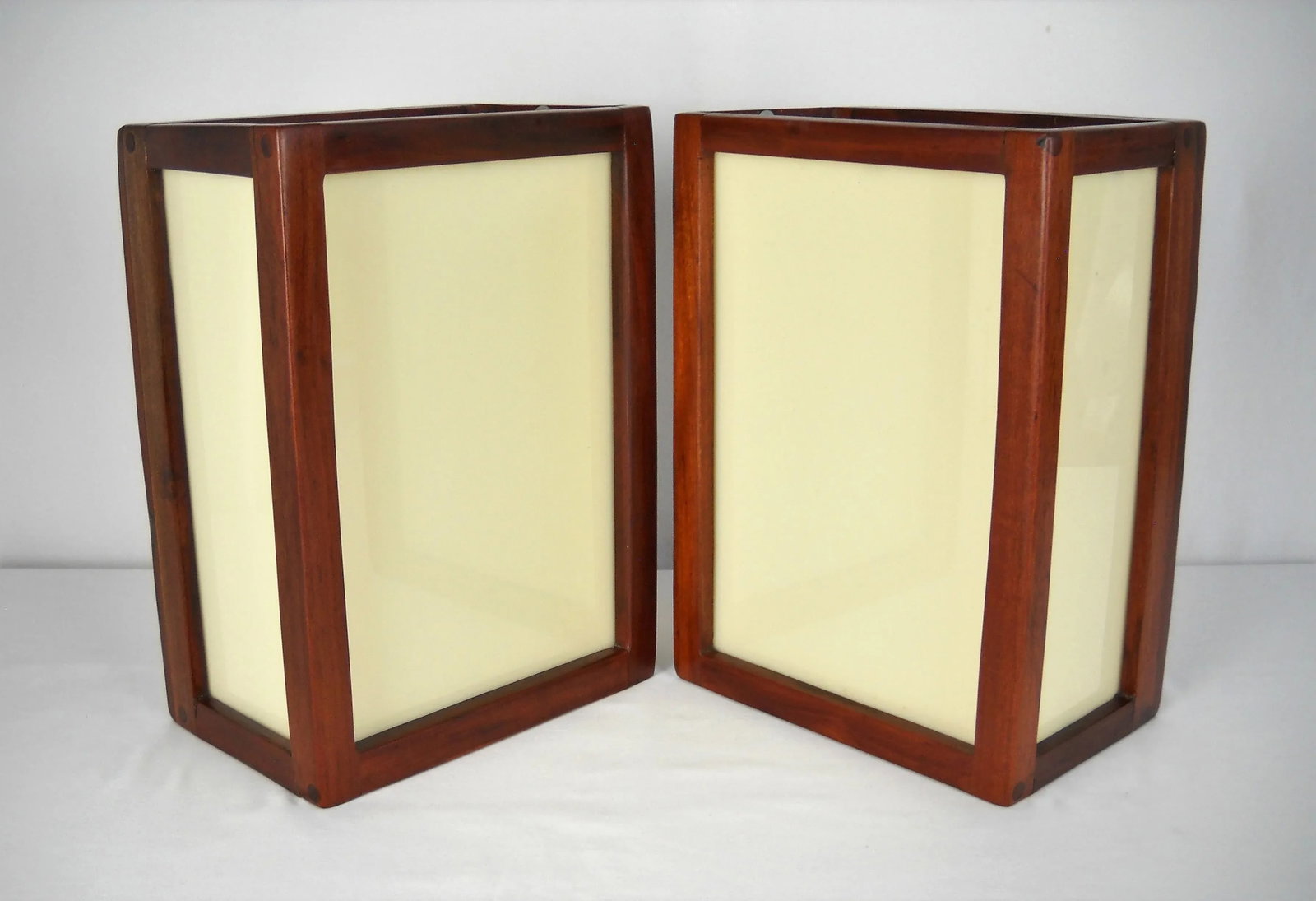 Mid-Century African Teak Sconces, Pair - 5