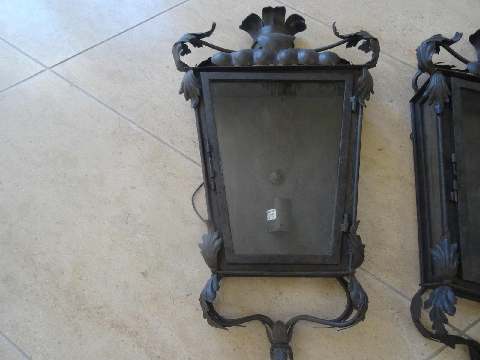 Vintage Outdoor Sconces From Dennis & Leen - Attributed - 5