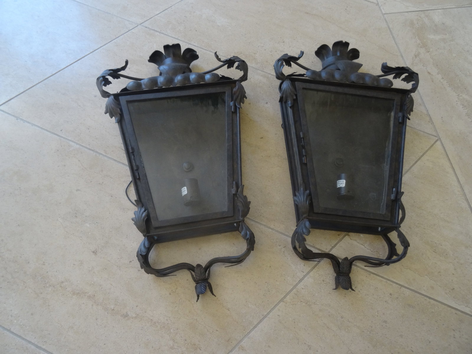 Vintage Outdoor Sconces From Dennis & Leen - Attributed - 7