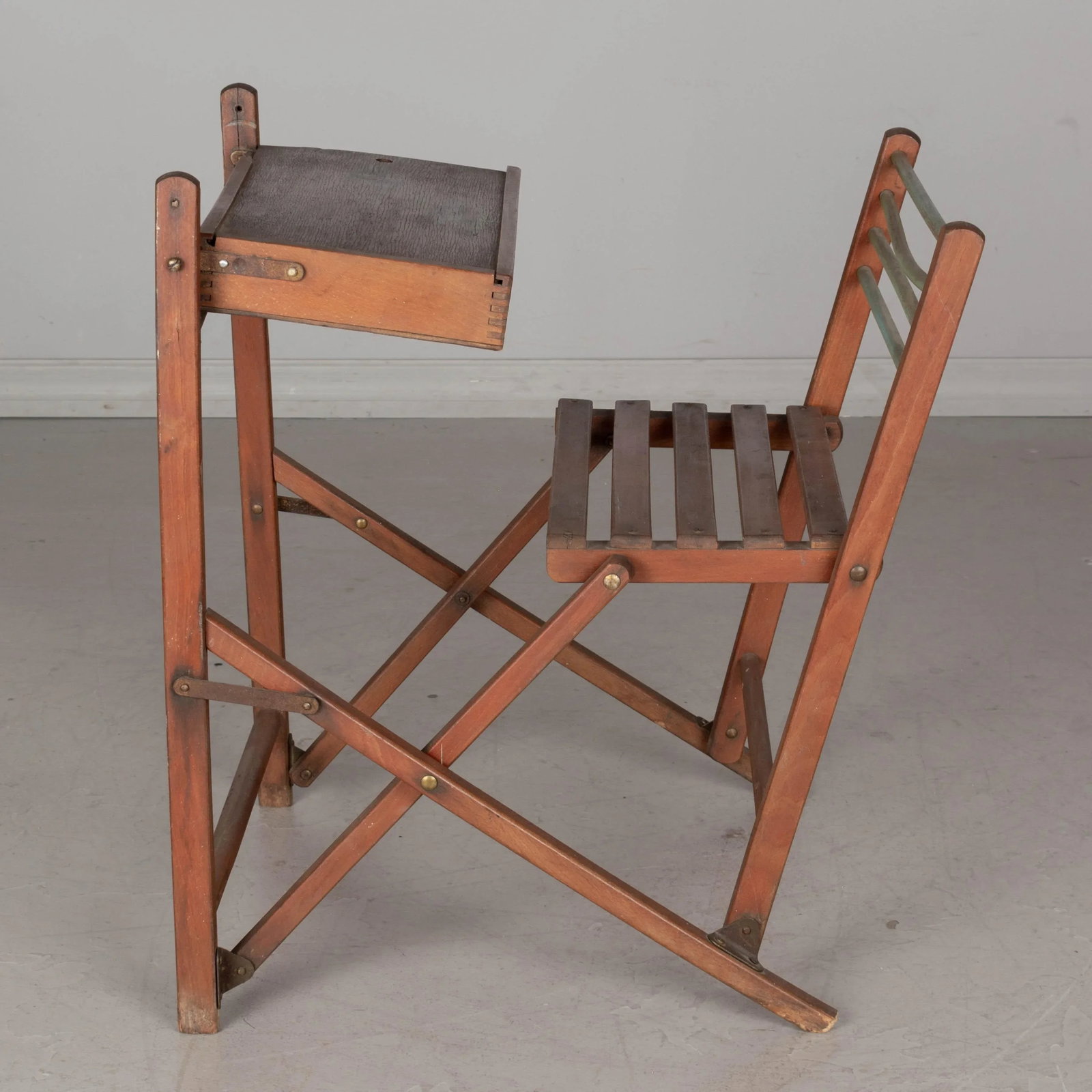 French Folding Child's Desk and Chair - 4