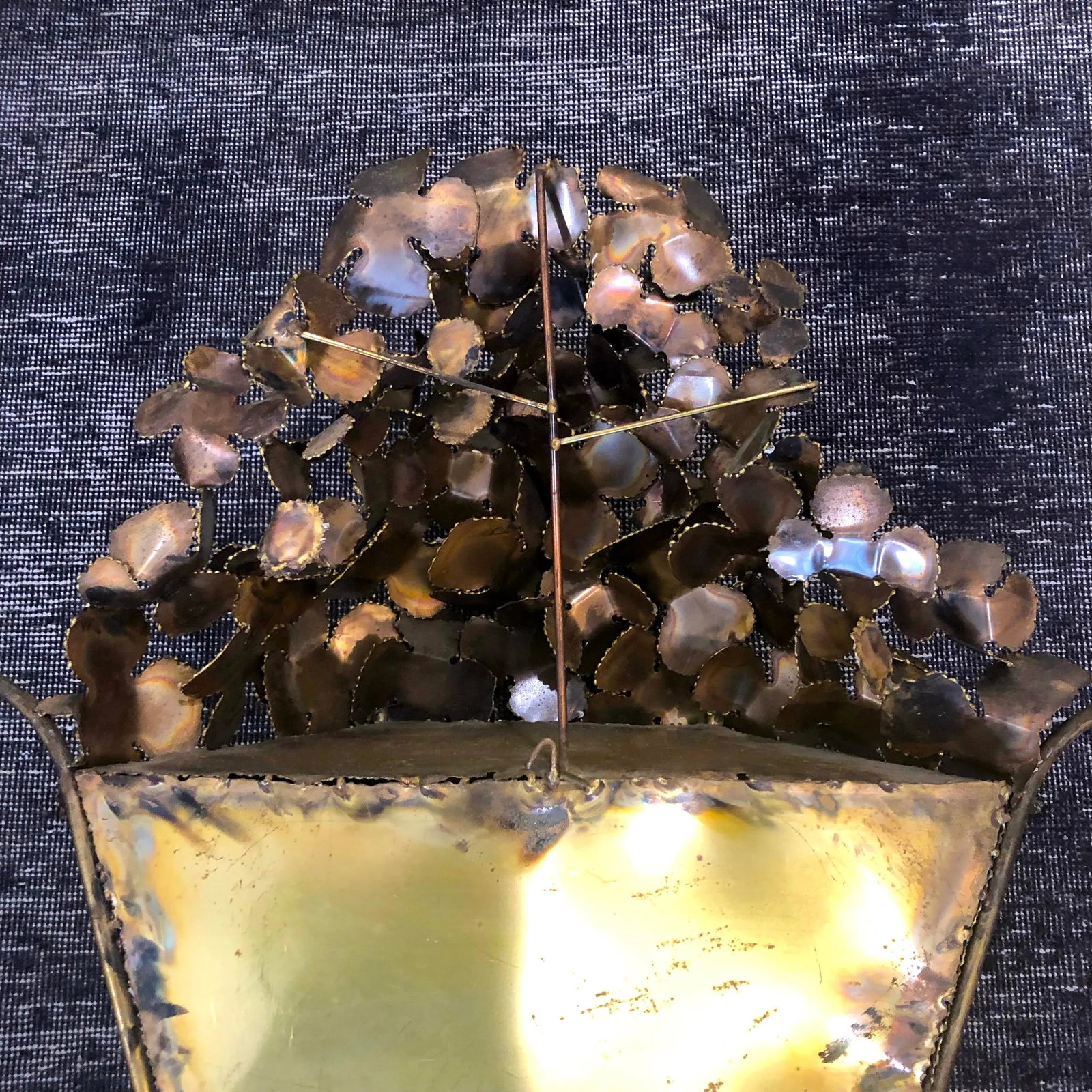 Extra Large Mid-Century Modern Brutalist Tom Greene Wall Lantern - 10