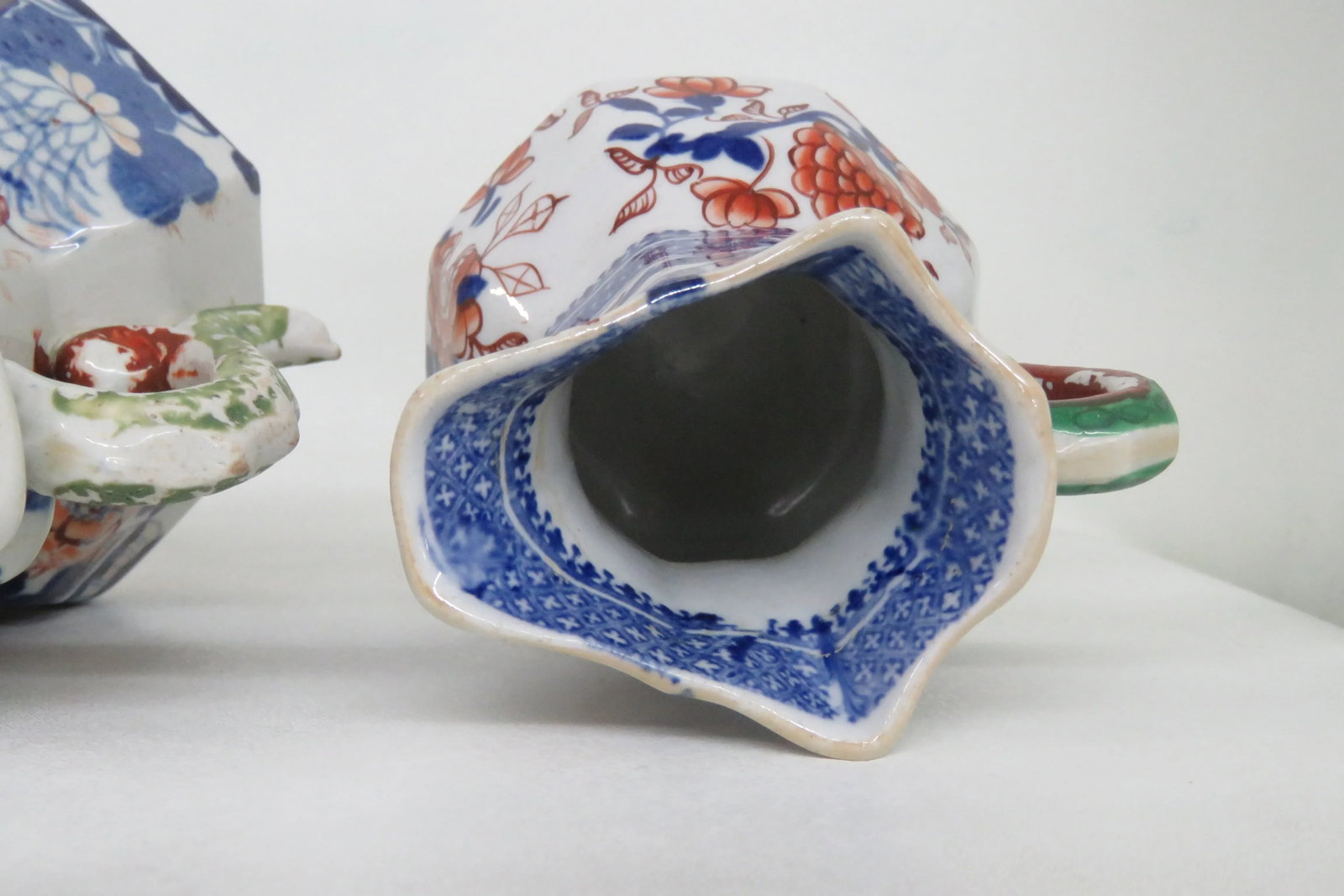 Masons Ironstone Set of Four Jugs Pitchers 19th Century - 6