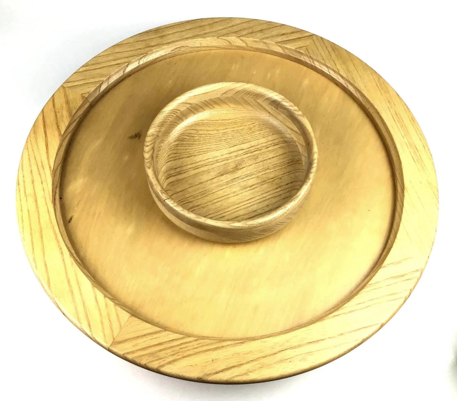 1950s Mid Century Lazy Susan Appetizer Set - Set of 8 - 8