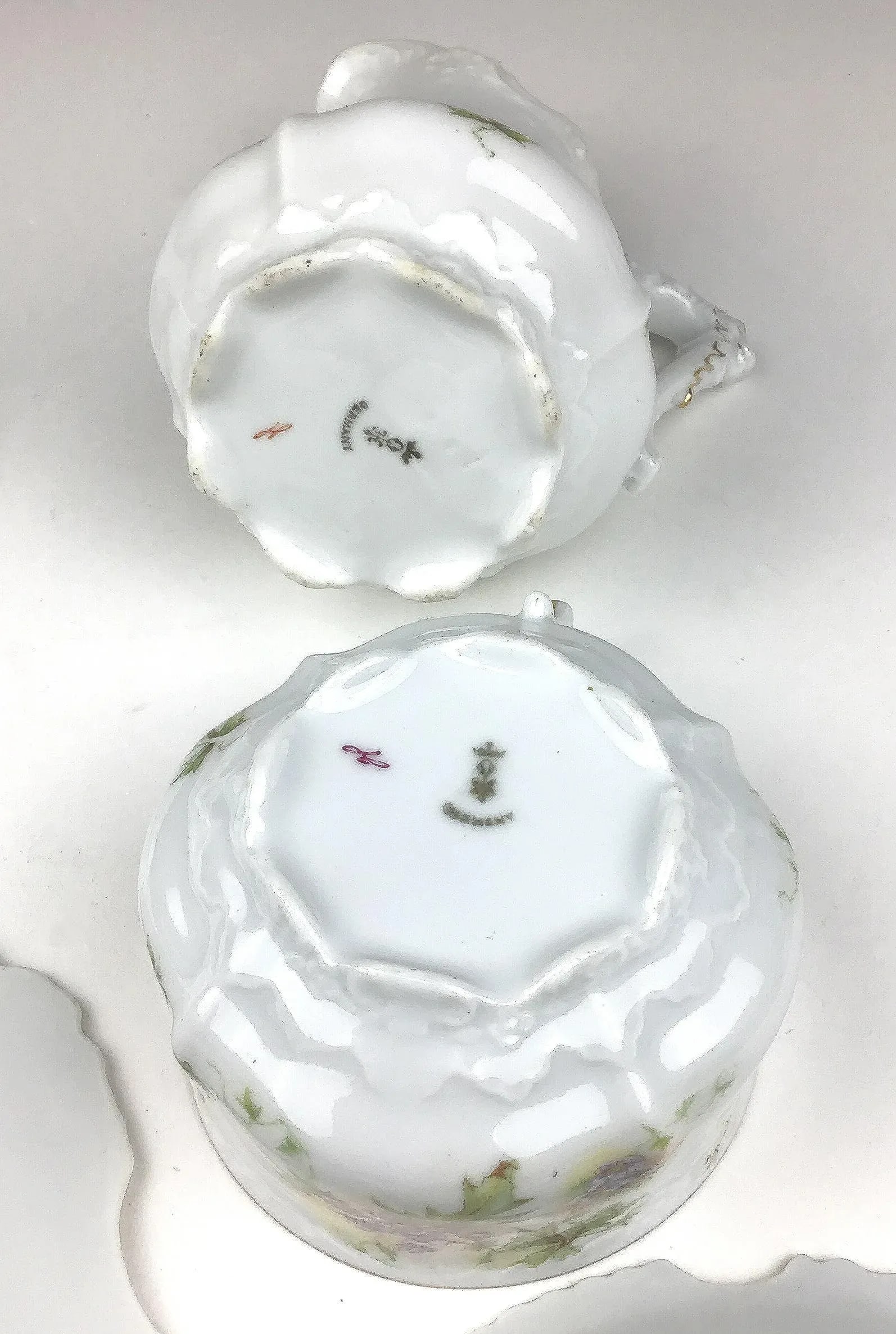 Vintage Porcelain German Luncheon Set - 10