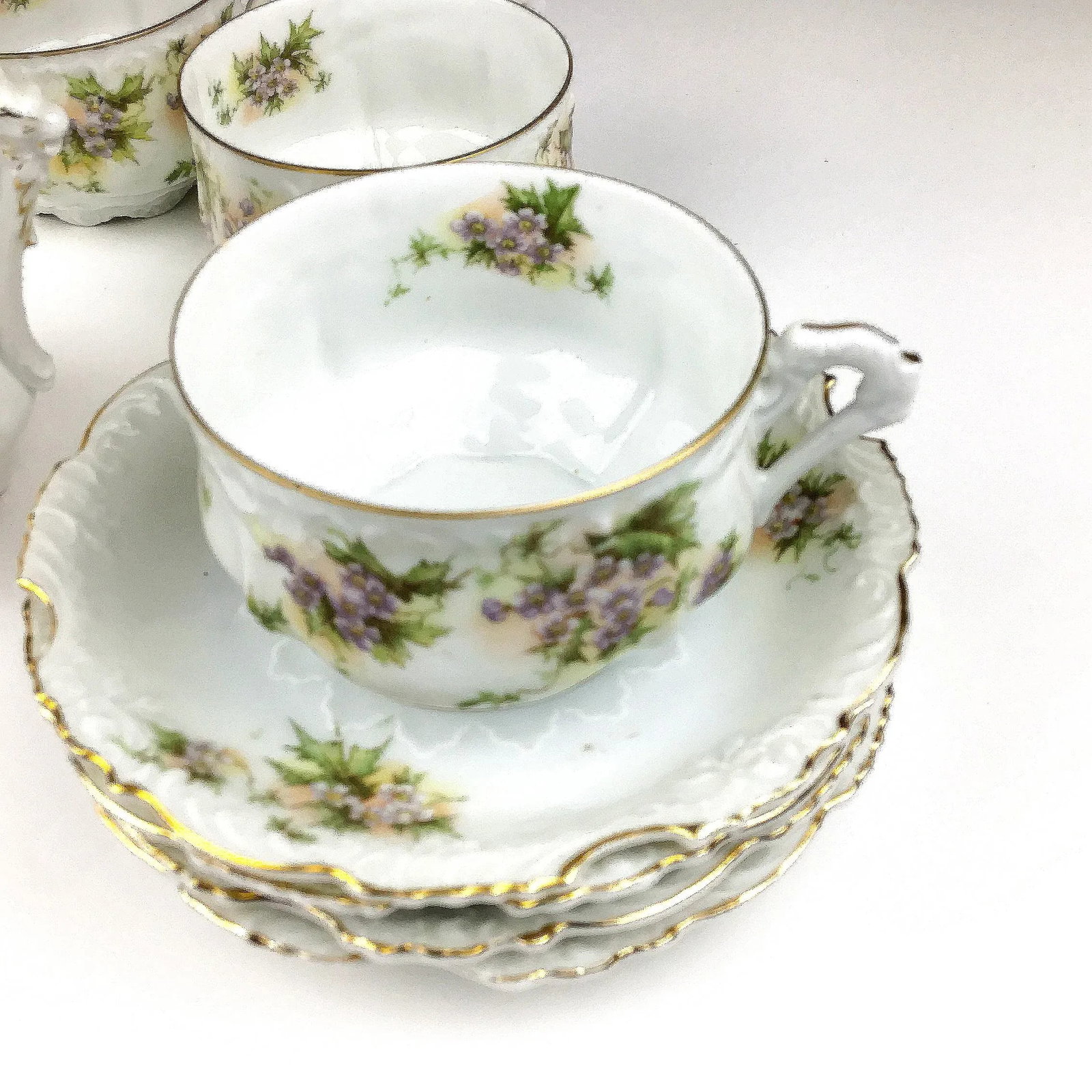 Vintage Porcelain German Luncheon Set - 7