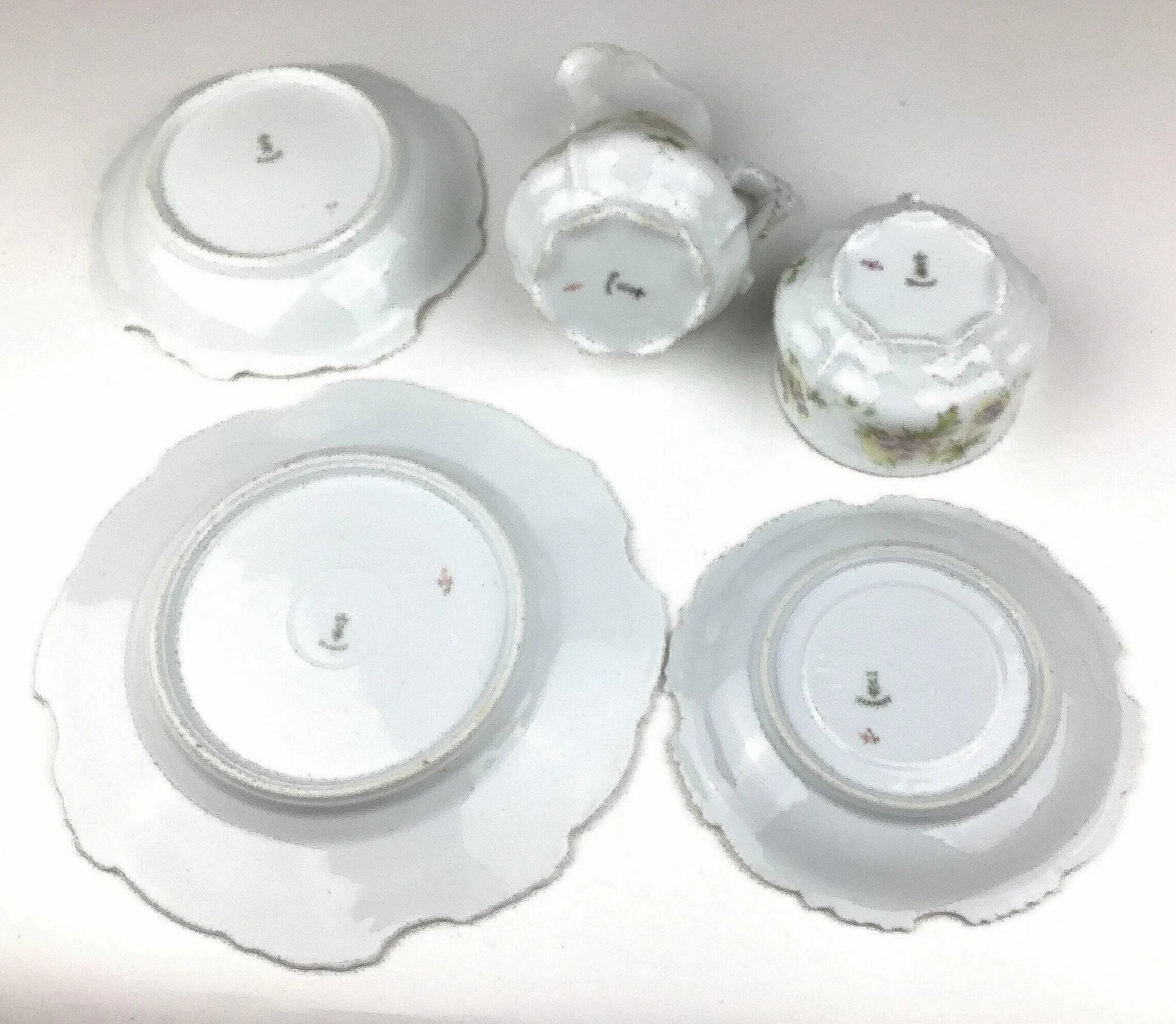 Vintage Porcelain German Luncheon Set - 8