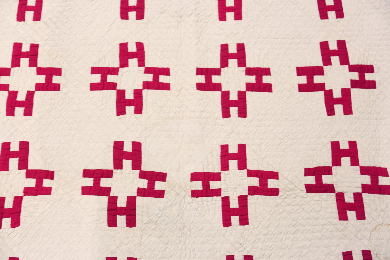 Nazmiyal Collection Antique American Quilt Textile - 5