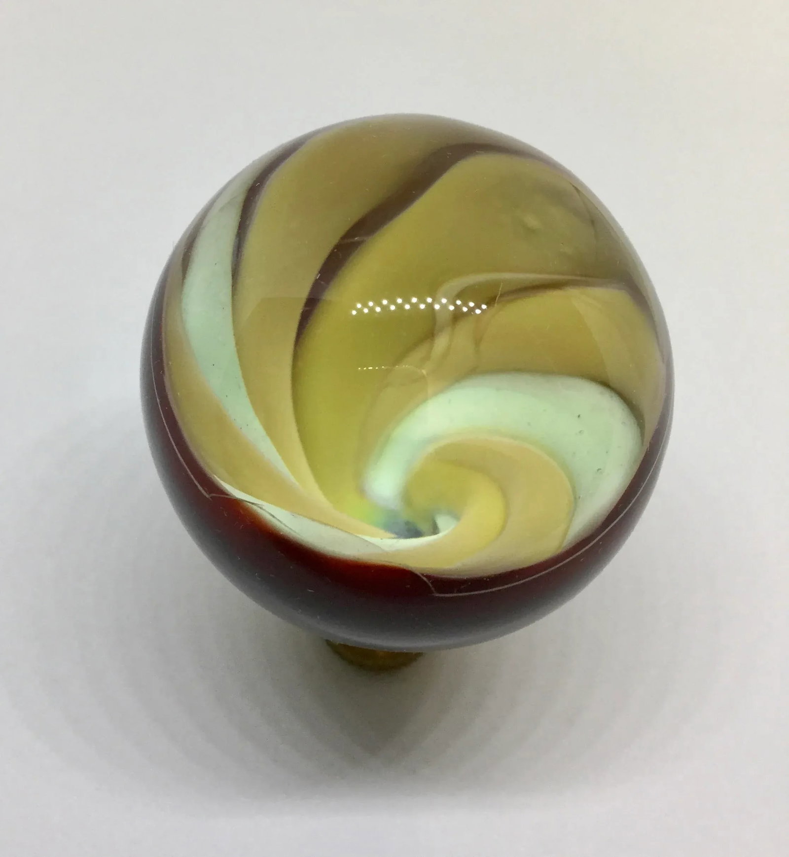 Artisan Hand Created Glass Finial - 5