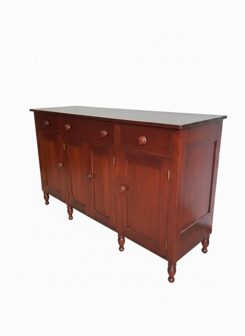 Tom Seely Solid Cherry Dining Buffet Sideboard - 2