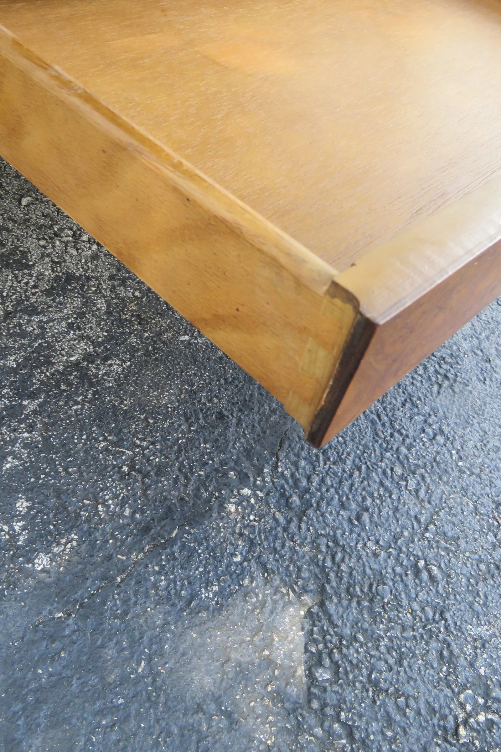 Century Mid Century Modern Nightstands Side End Bedside Tables - a Pair - 3