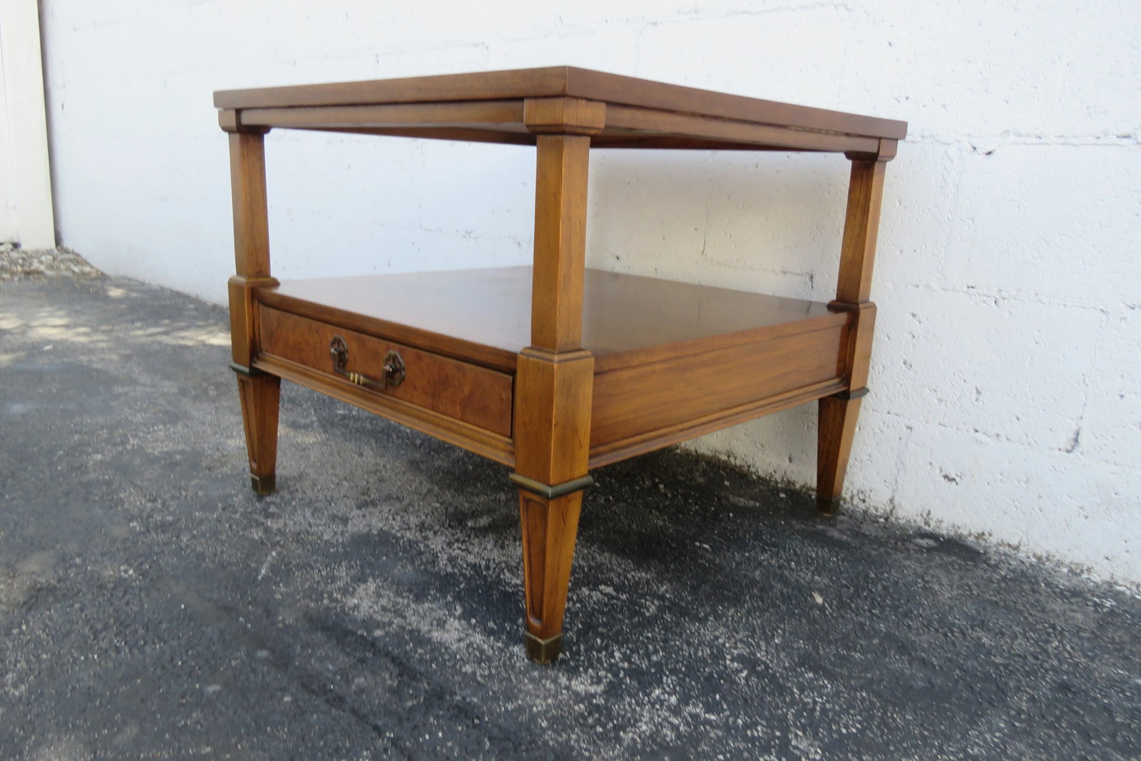 Century Mid Century Modern Nightstands Side End Bedside Tables - a Pair - 5