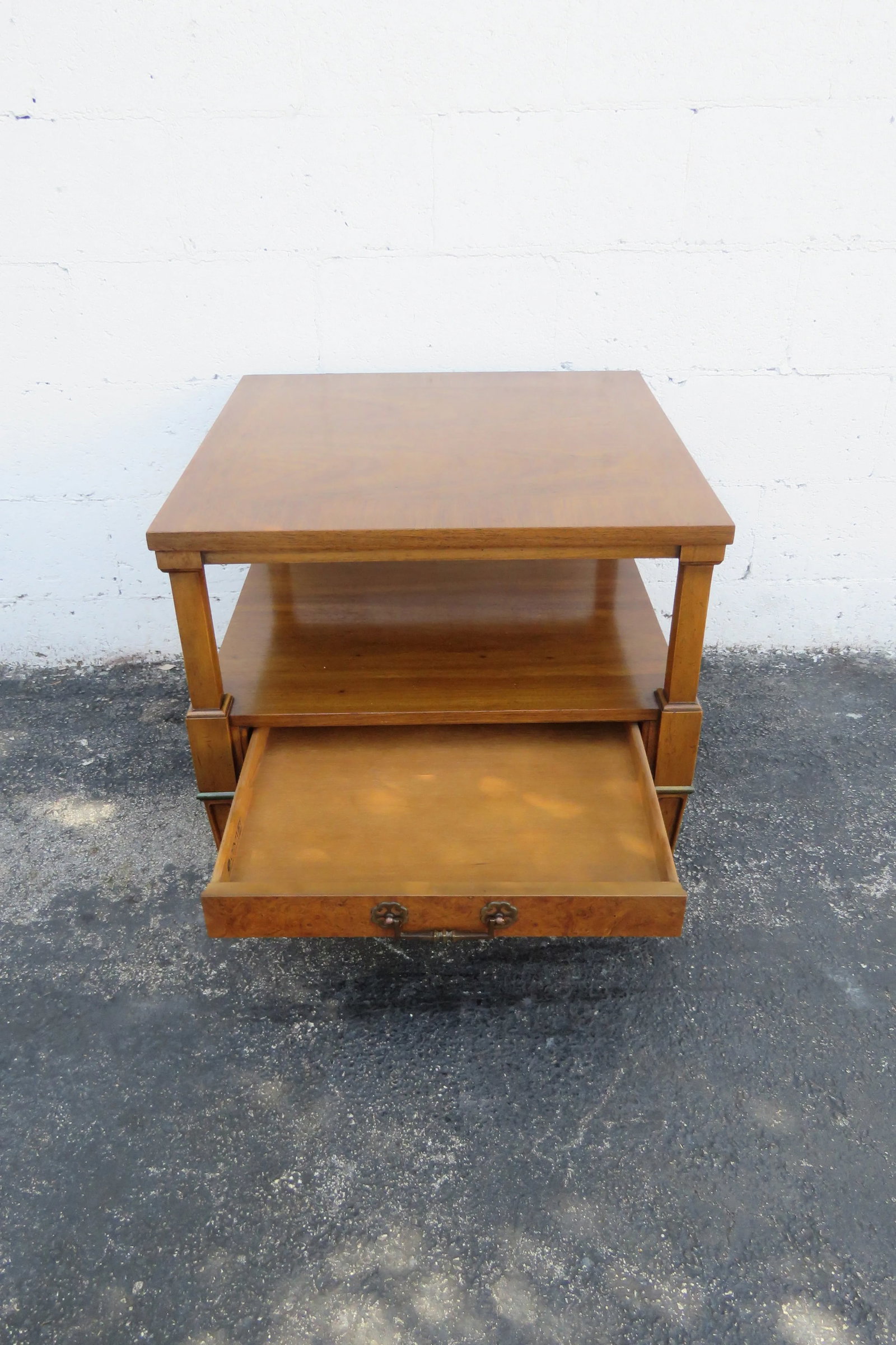 Century Mid Century Modern Nightstands Side End Bedside Tables - a Pair - 6