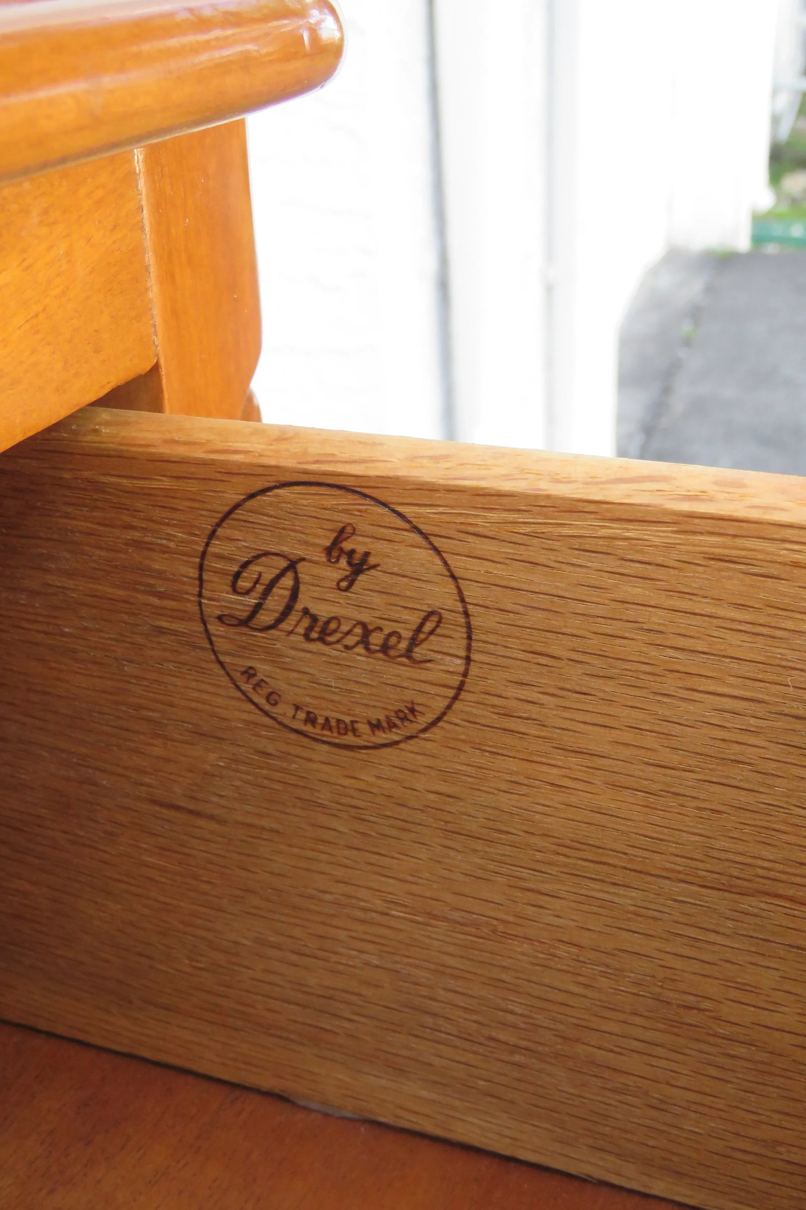French Cherry Serpentine Front Chest of Drawers by Drexel Furniture - 3