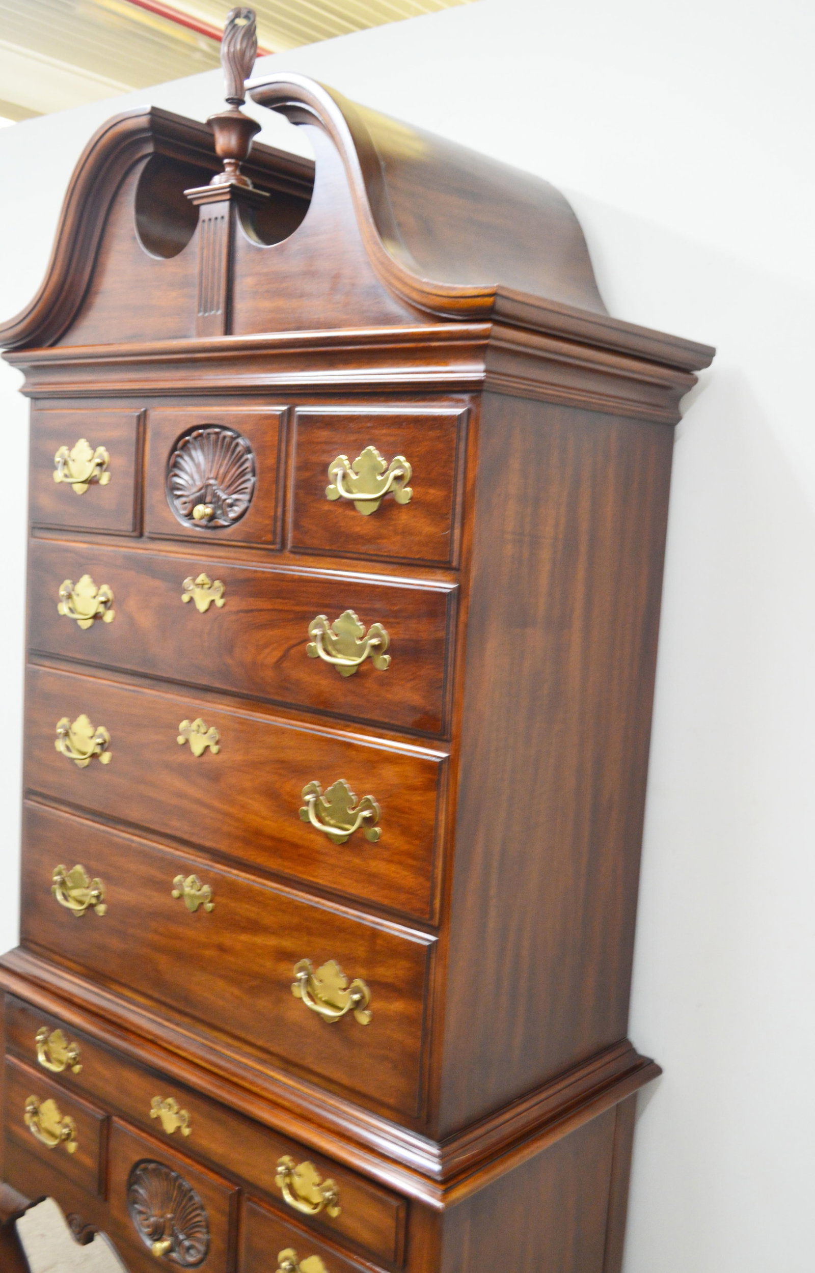 Henkel Harris Mahogany Highboy - 3