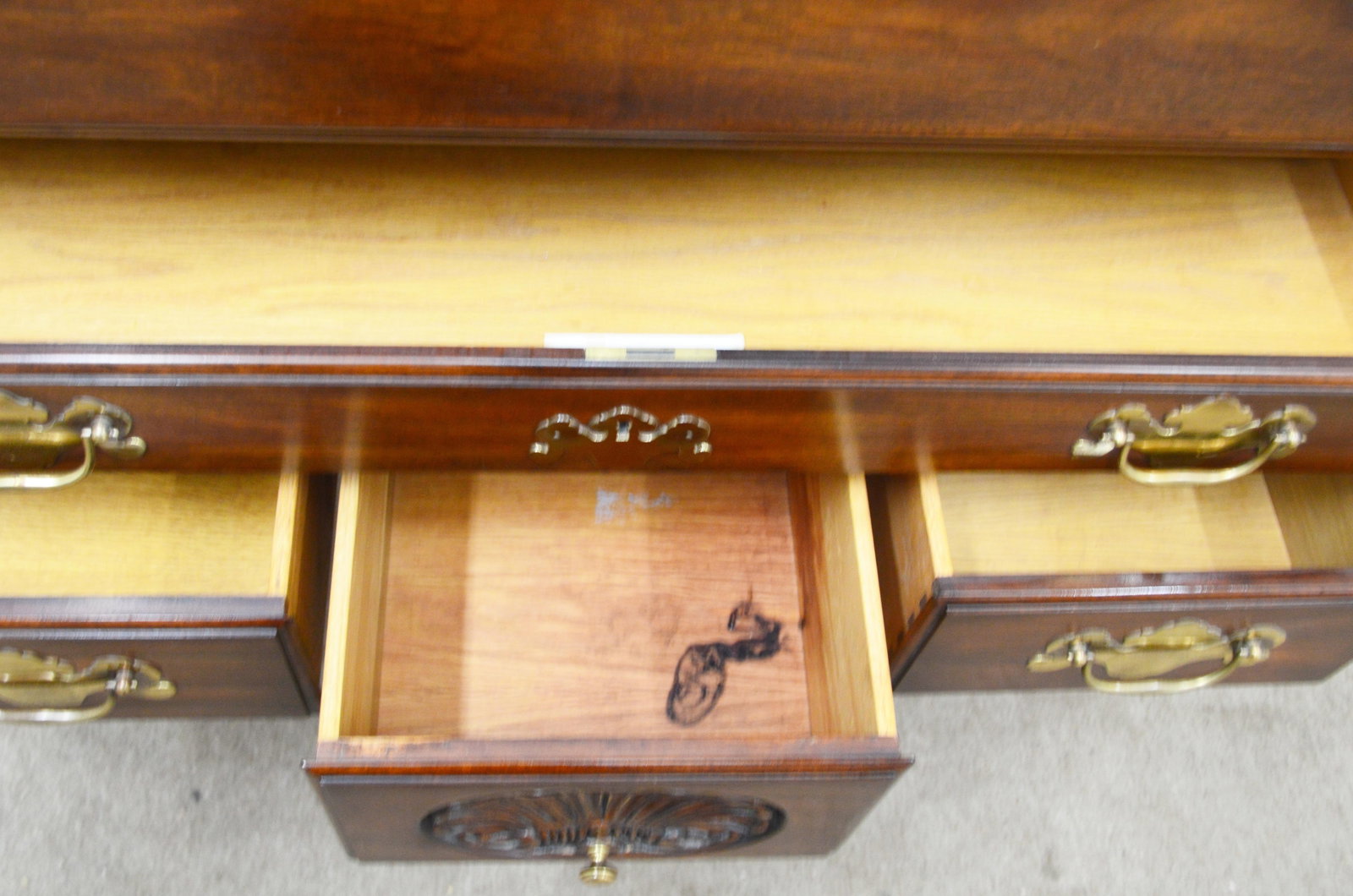 Henkel Harris Mahogany Highboy - 8
