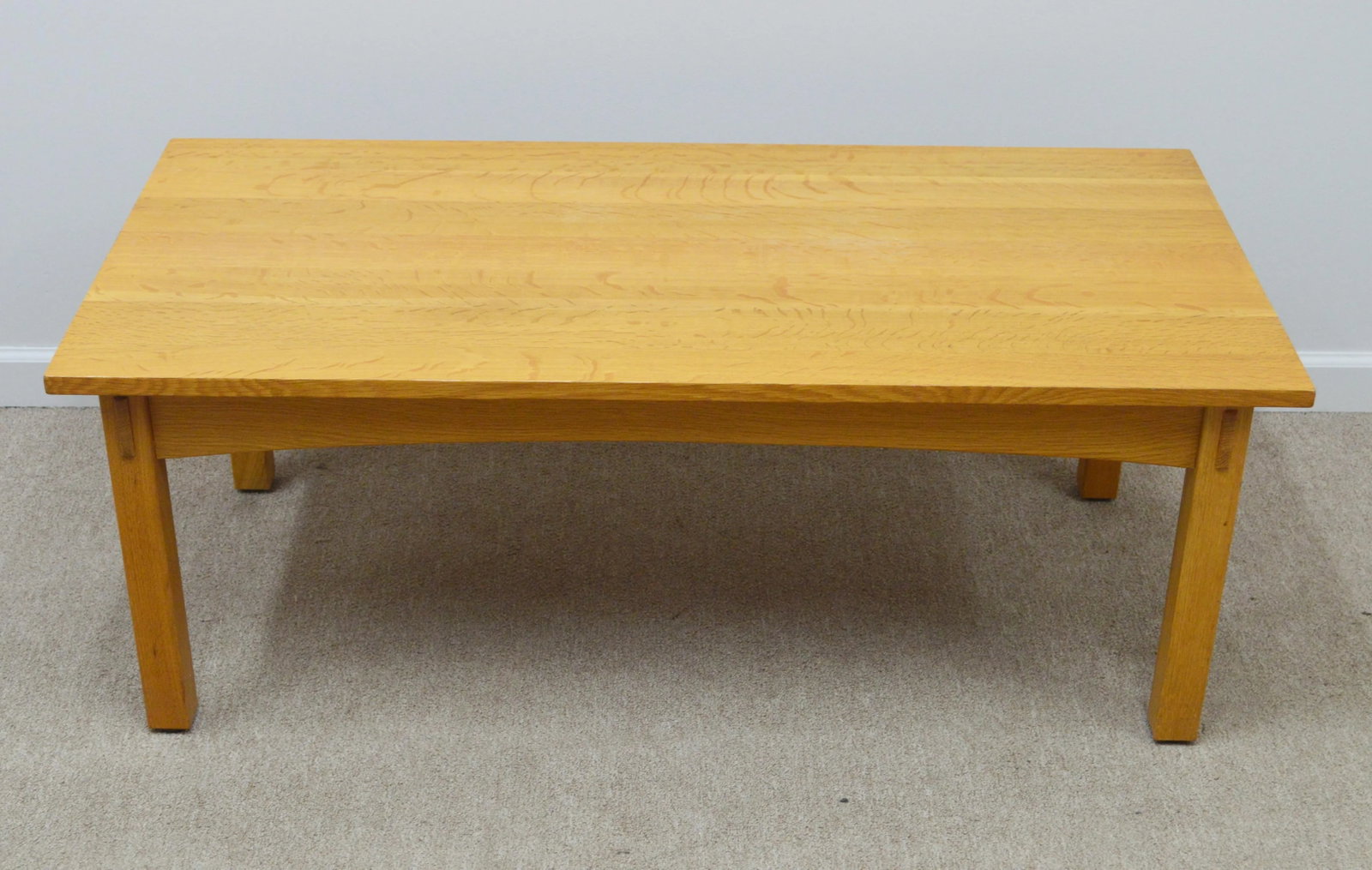 Stickley Mission Oak Coffee Cocktail Table - 2