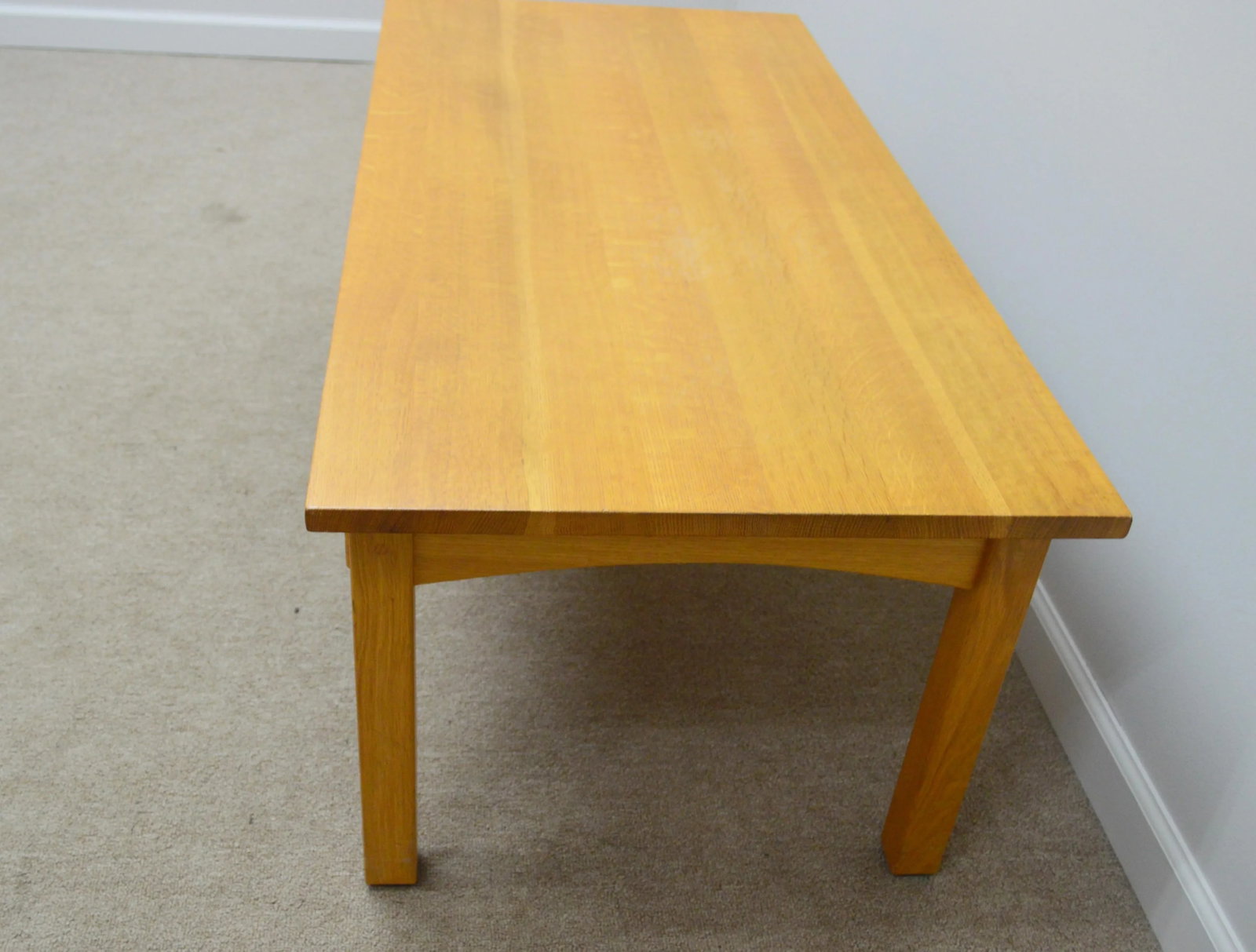 Stickley Mission Oak Coffee Cocktail Table - 4
