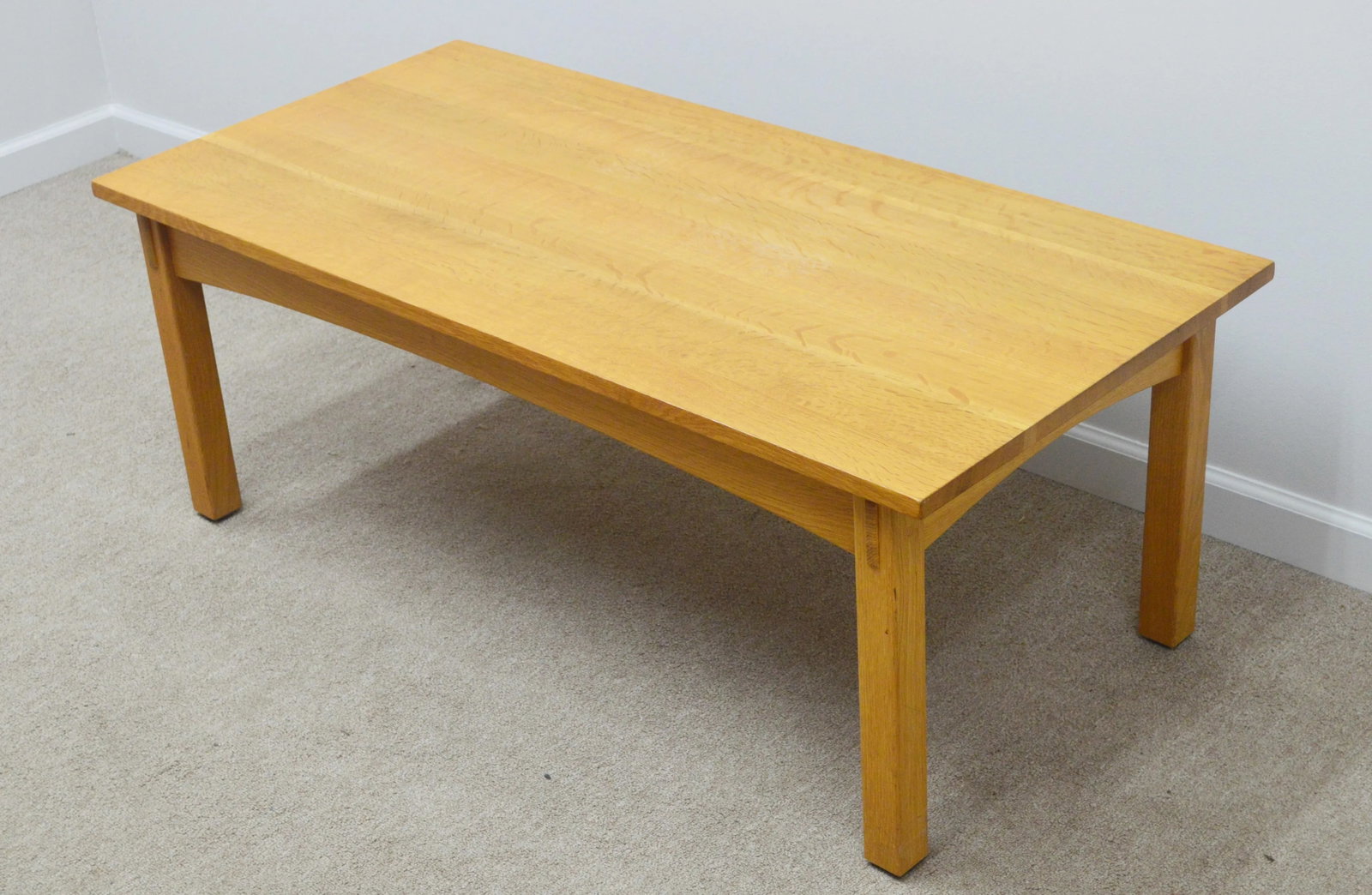 Stickley Mission Oak Coffee Cocktail Table - 5