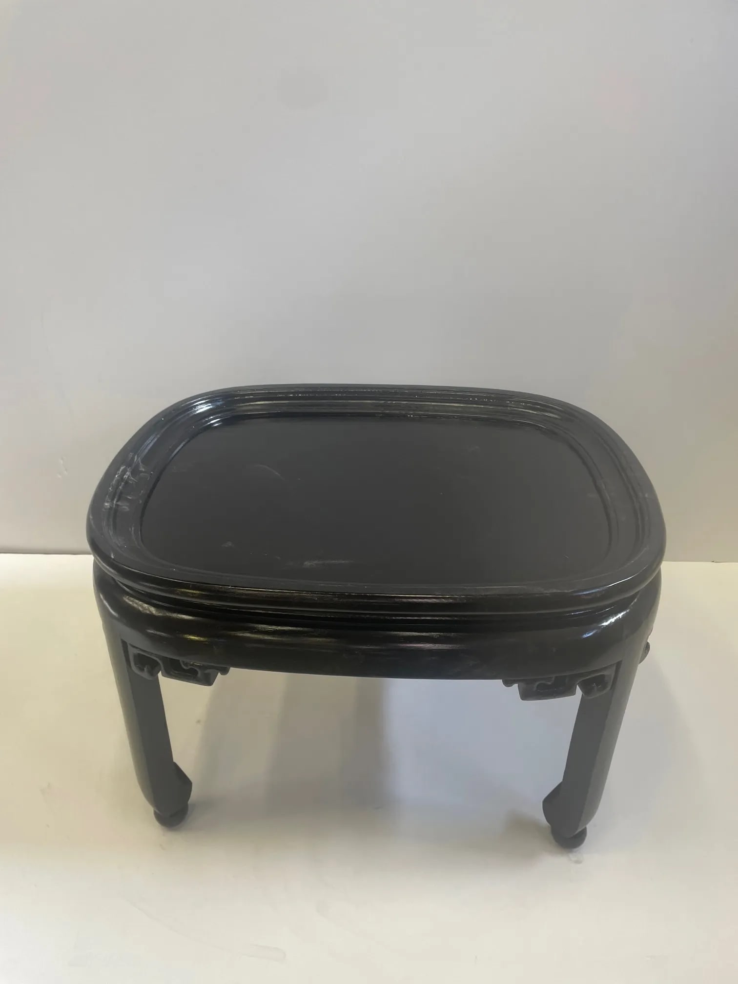 Baker Brass Tray Coffee Table With Ebonized Base - 8