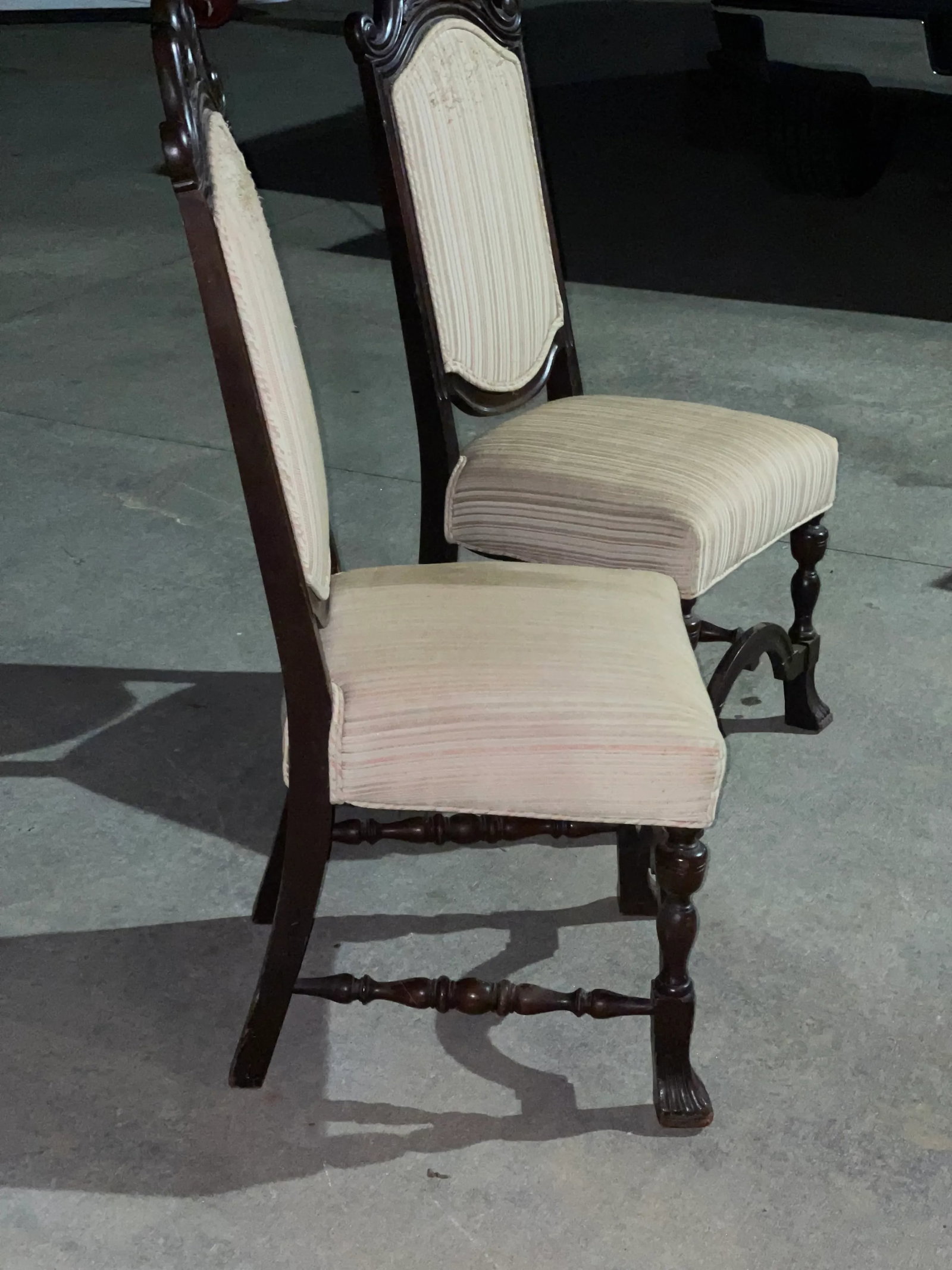 Late 19th Century Antique Chairs - a Pair - 2