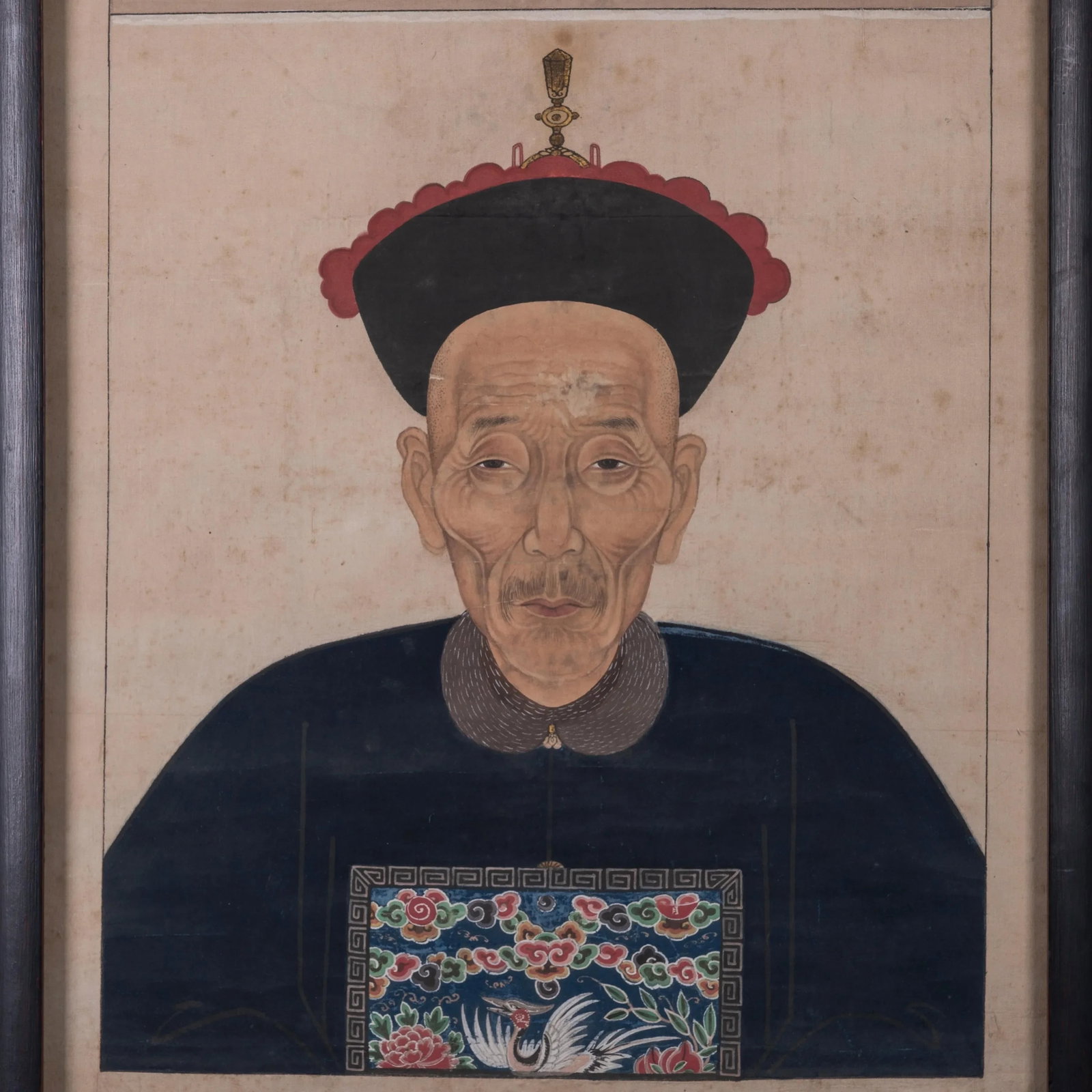 Chinese Qing Ancester Portrait, 19th Century - 3