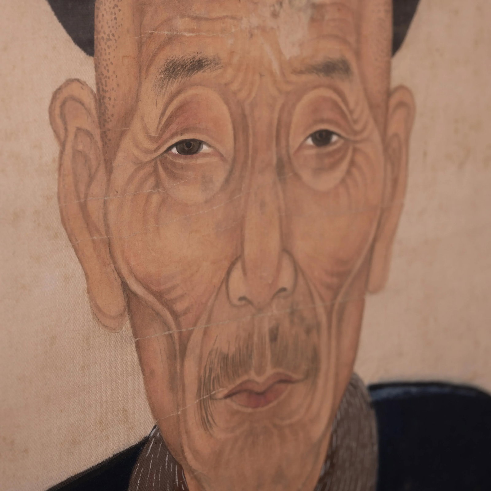 Chinese Qing Ancester Portrait, 19th Century - 5