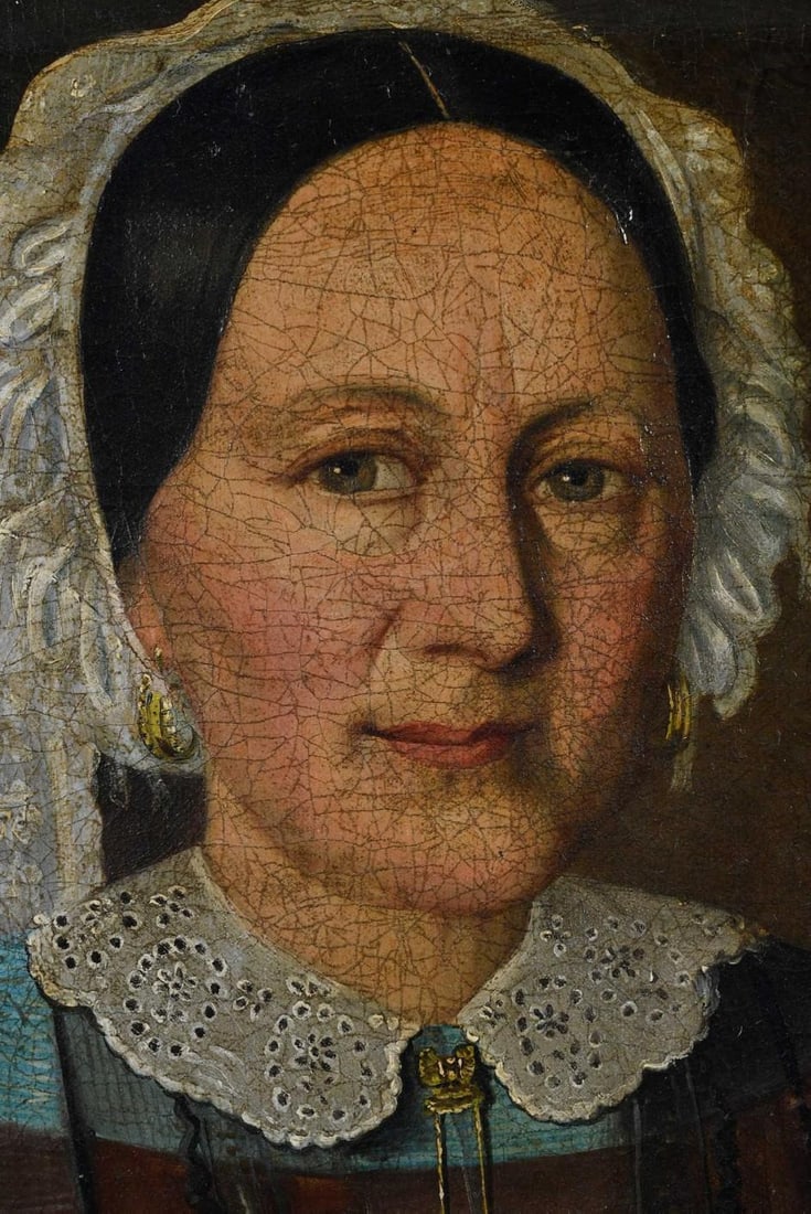 Folk Art Portrait - 4