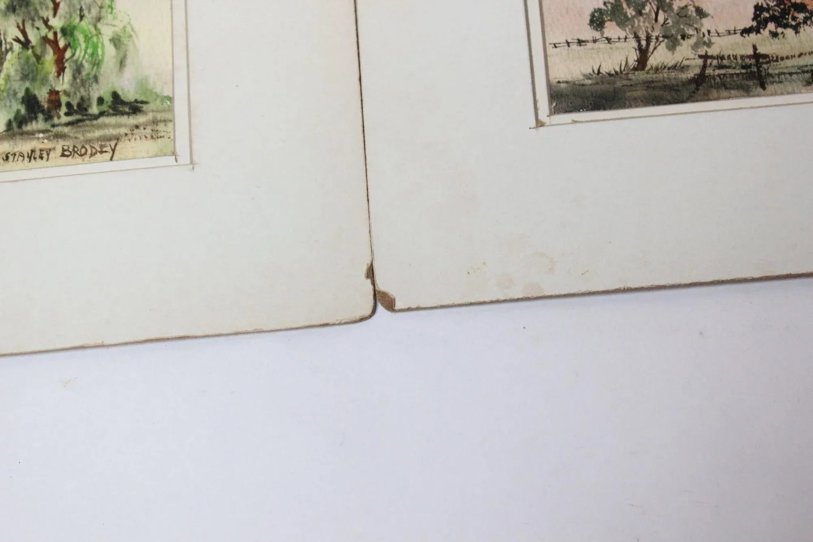 Grouping of Plein-Air Watercolors by Stanley C. Brodey - 10