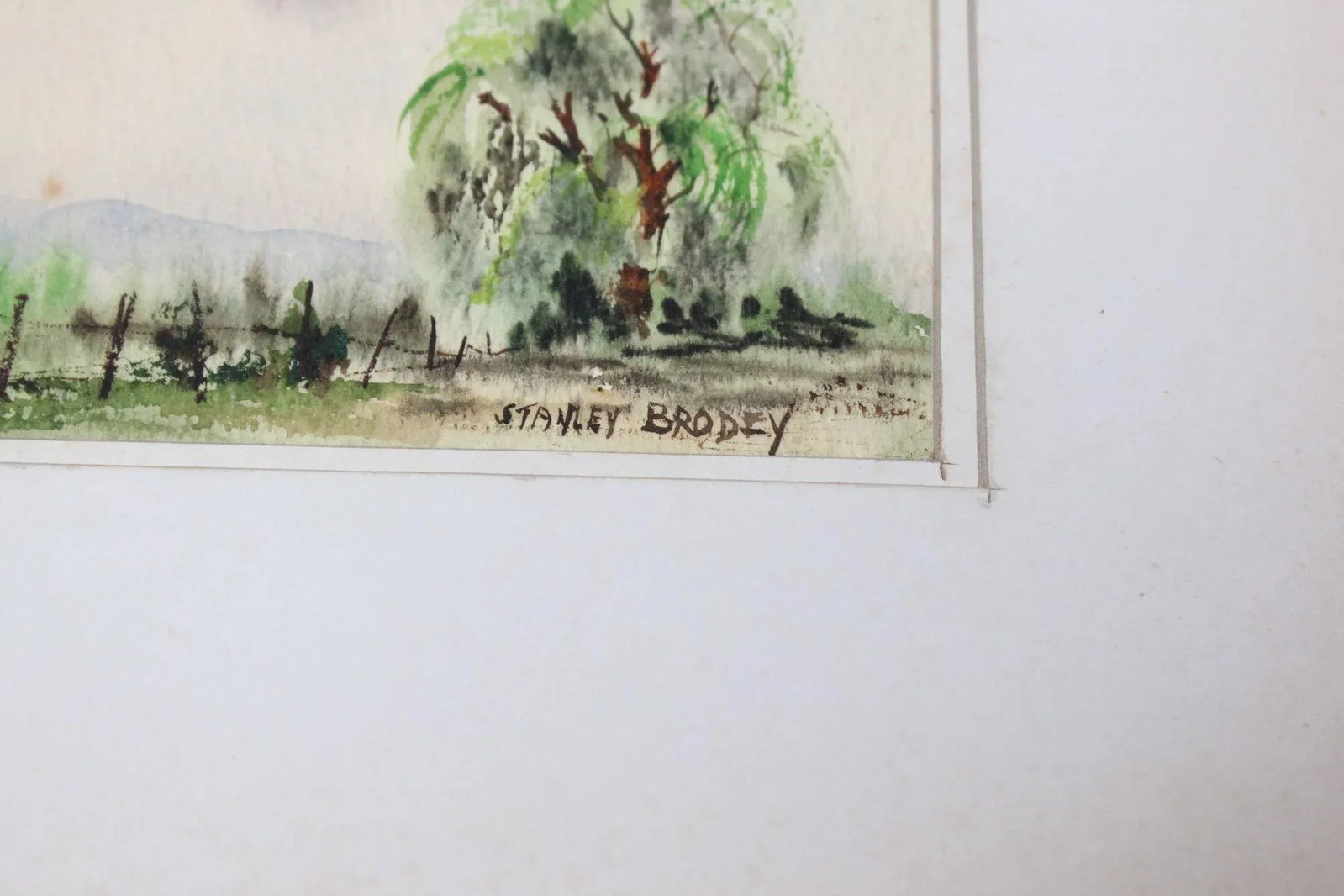 Grouping of Plein-Air Watercolors by Stanley C. Brodey - 11