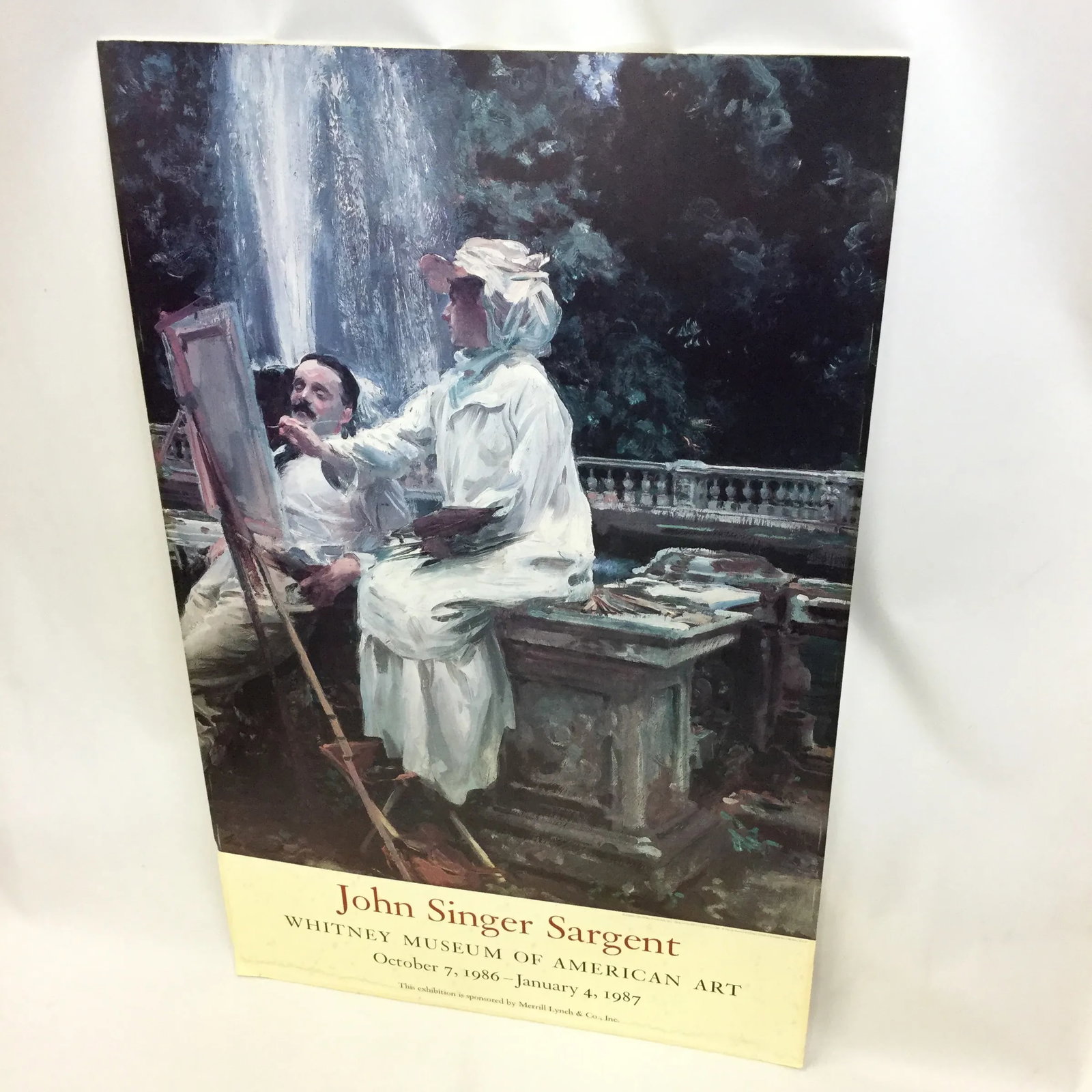 Original Poster of John Singer Sargent 1986 - 4