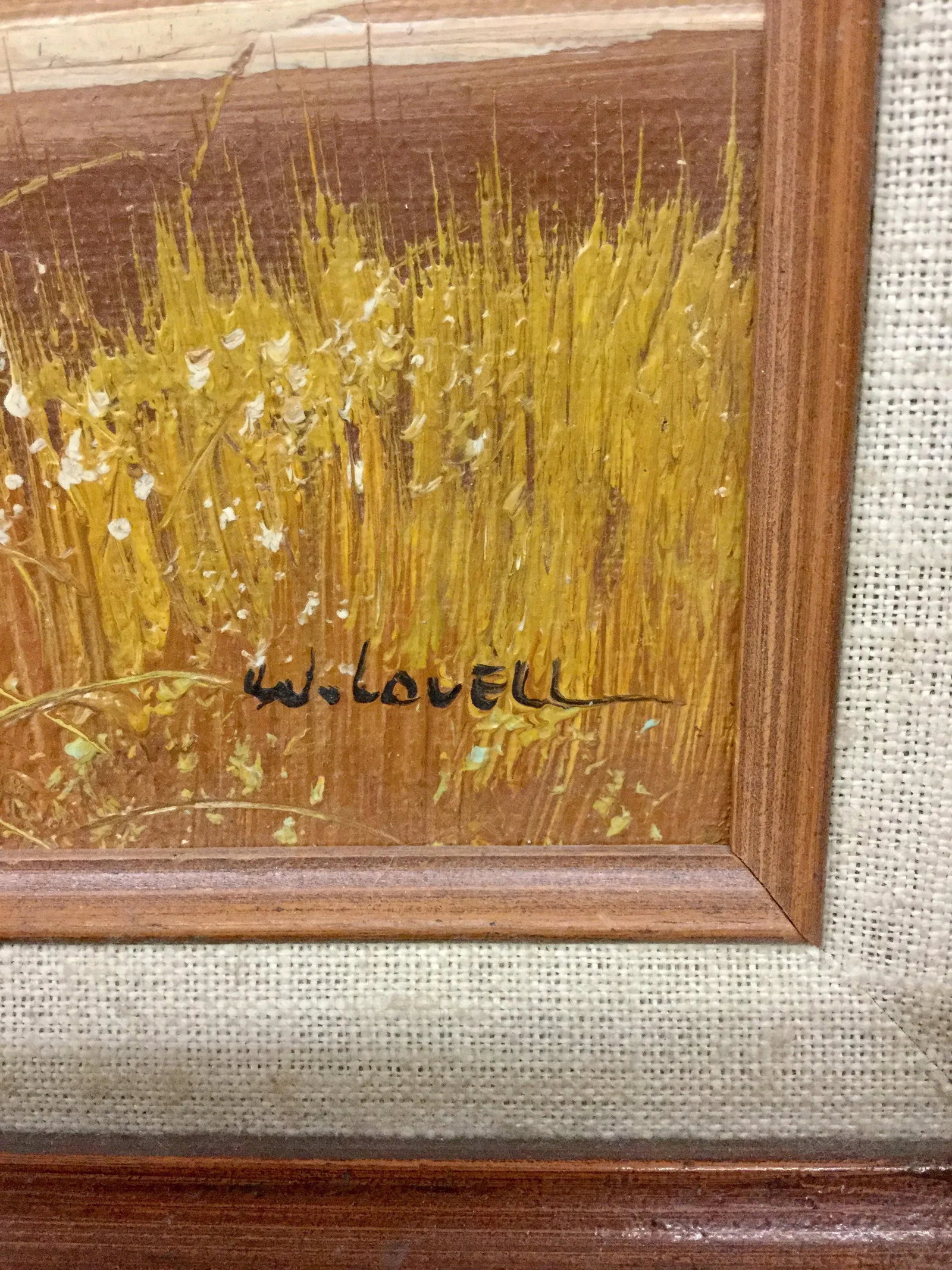 Mid Century Modern Original Oil Painting - 10