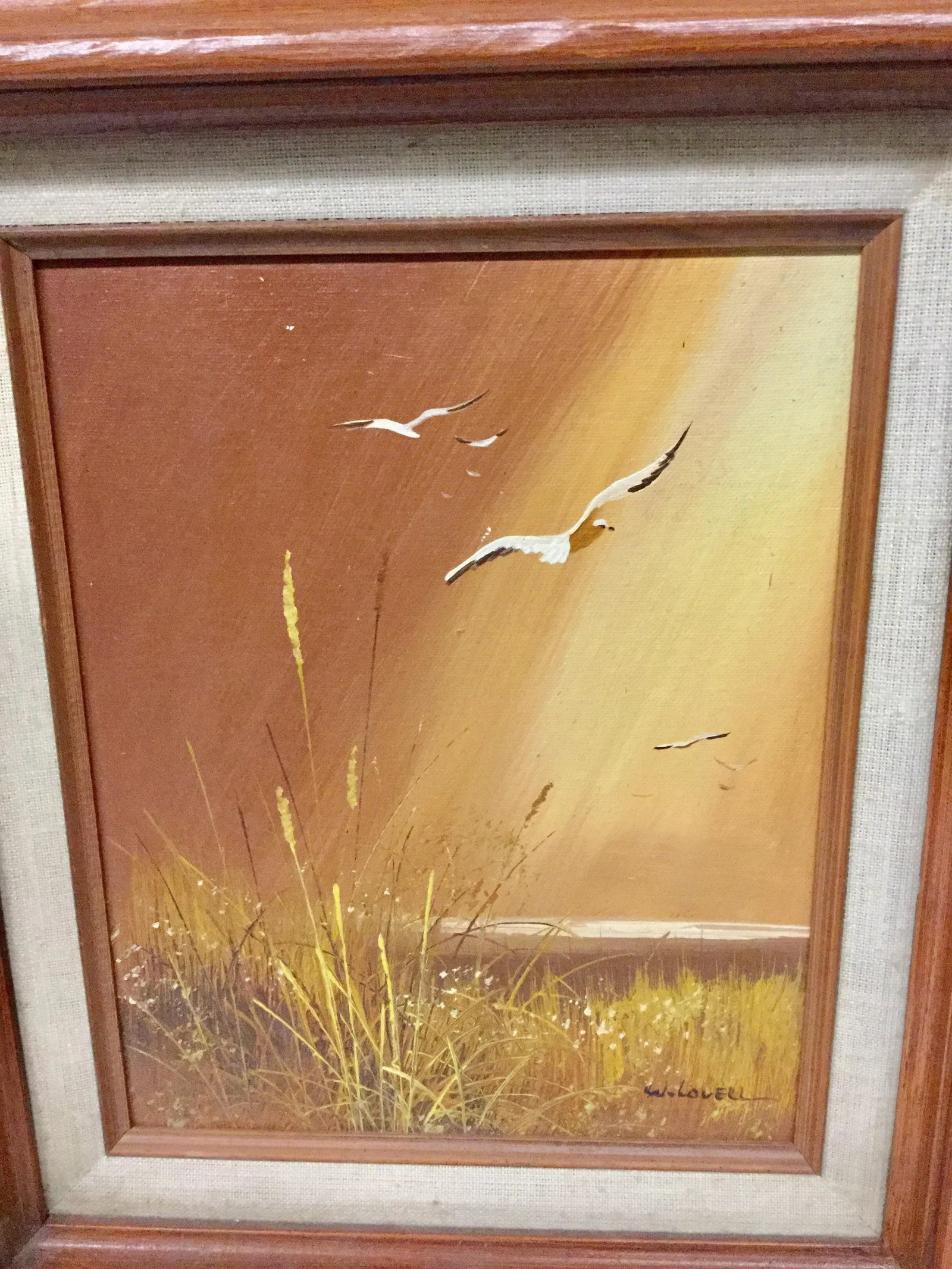 Mid Century Modern Original Oil Painting - 6