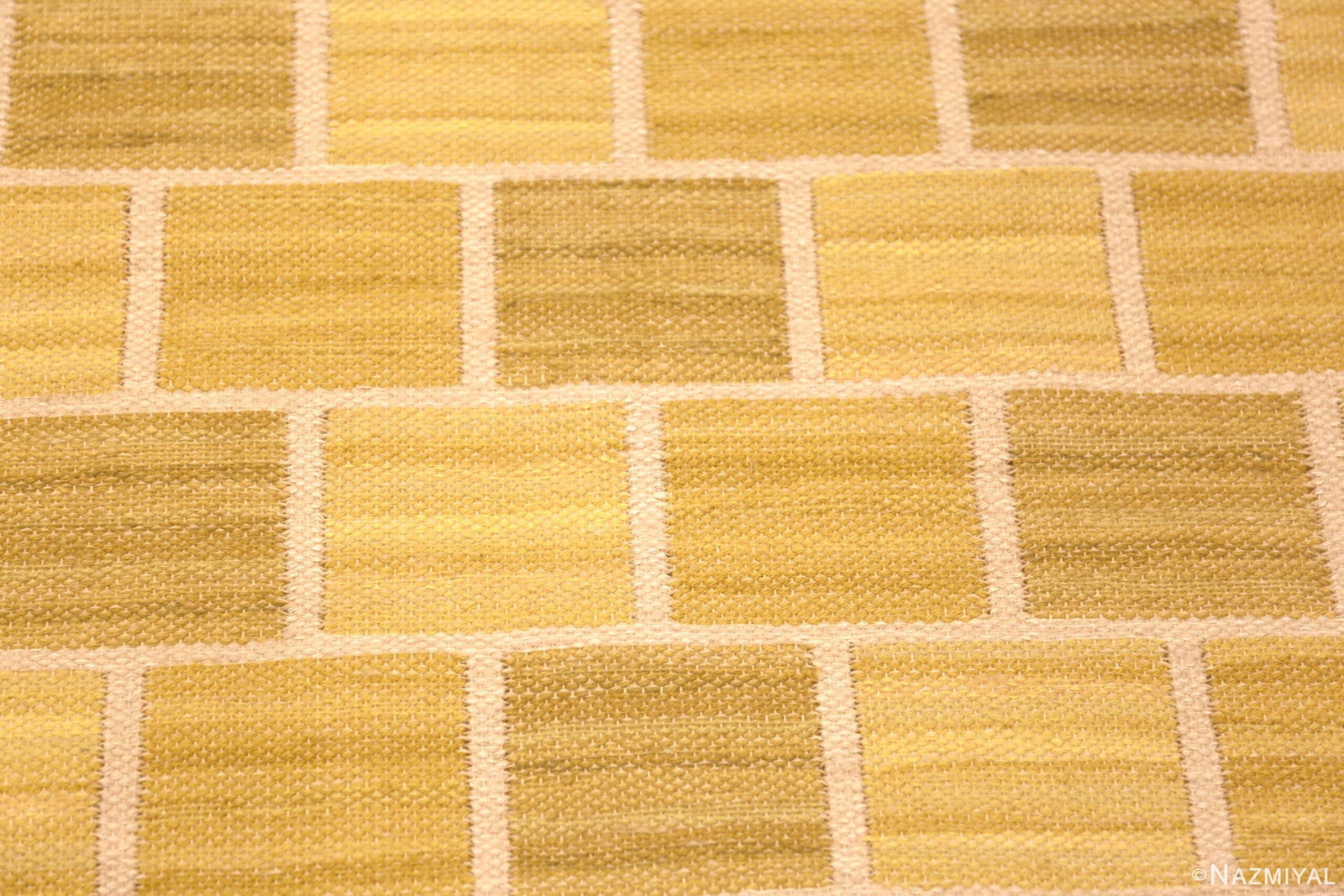 Nazmiyal Collection Vintage Swedish Barbro Nilsson Signed Kilim Rug - 5