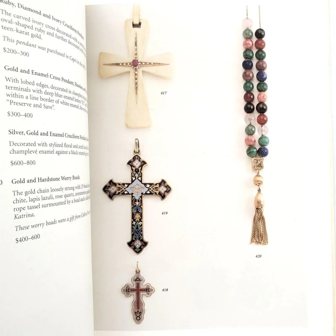 Auction Catalogue Jewelry From the Estate of Jacqueline Kennedy Onassis April 24th & 25th 1996 - 10