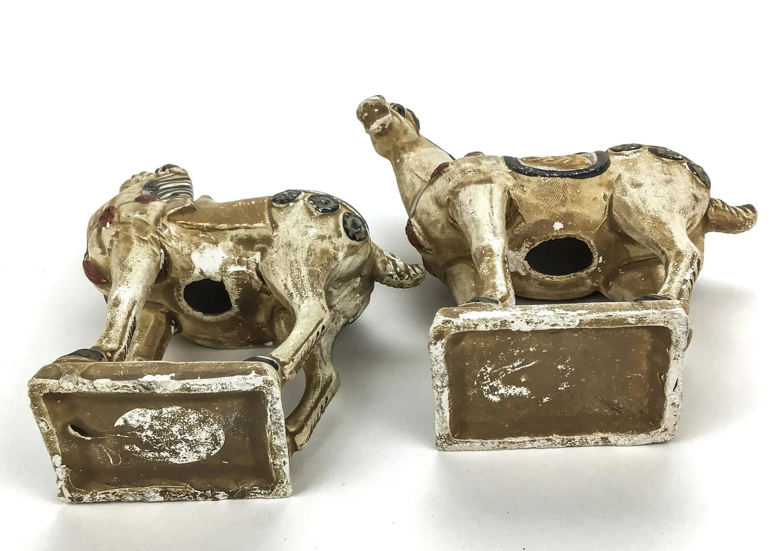 Miniature Antique Pair of Terra Cotta Tang Horses - 12