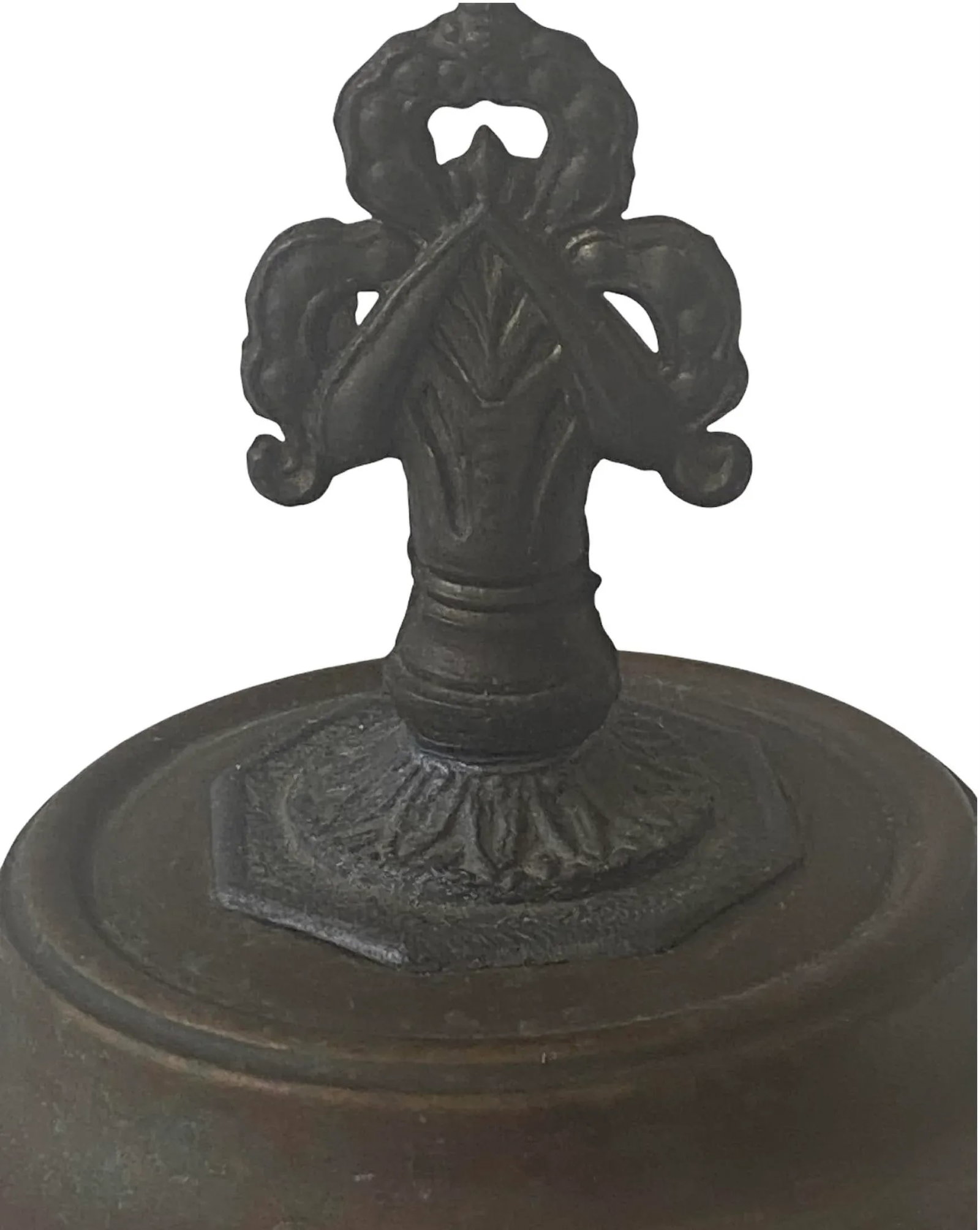 1920's L. D. Bloch Brass and Bronze Plated Table Lamp - 7