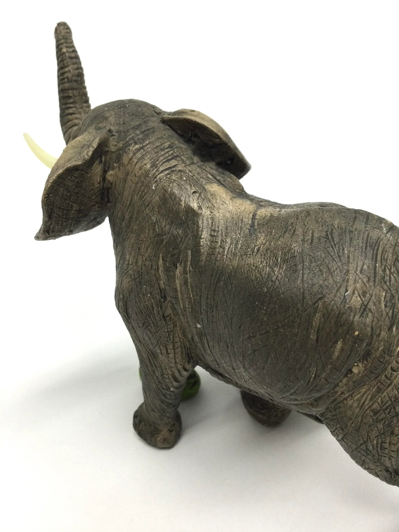 Vintage 1990's Maitland Smith High Quality Resin Elephant Sculpture - 8