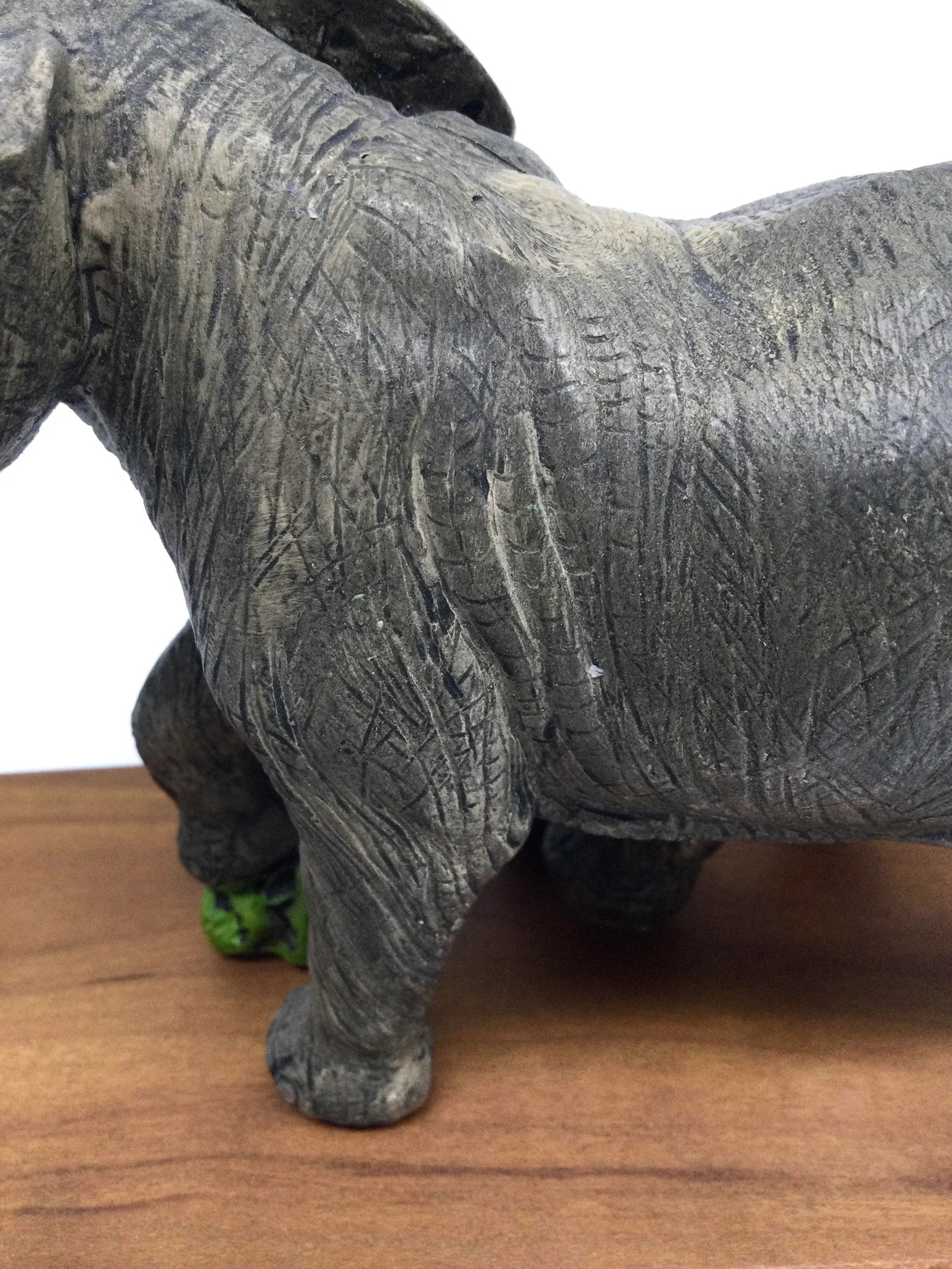Vintage 1990's Maitland Smith High Quality Resin Elephant Sculpture - 9