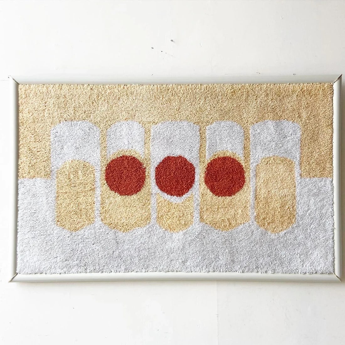Mid Century Modern Fabric Art - 2