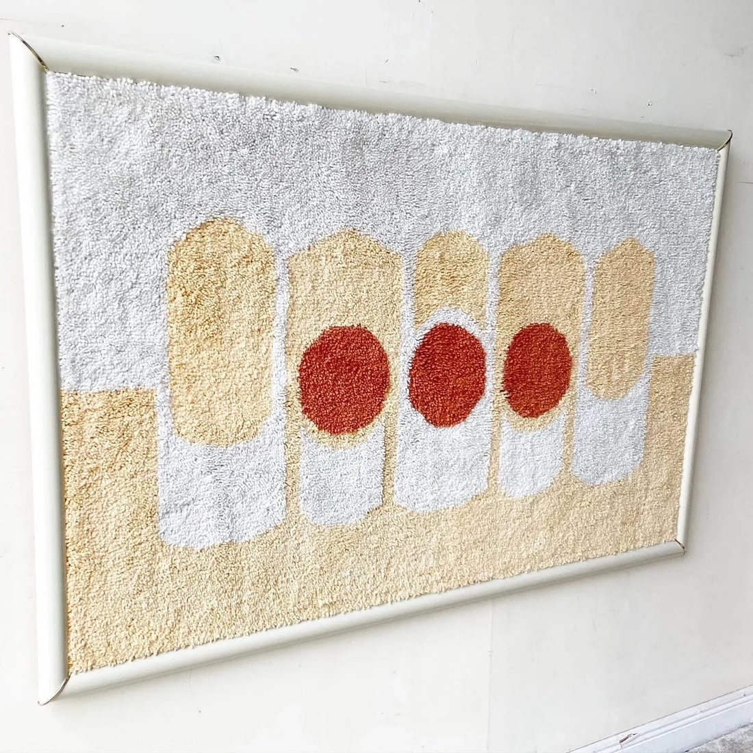 Mid Century Modern Fabric Art - 3